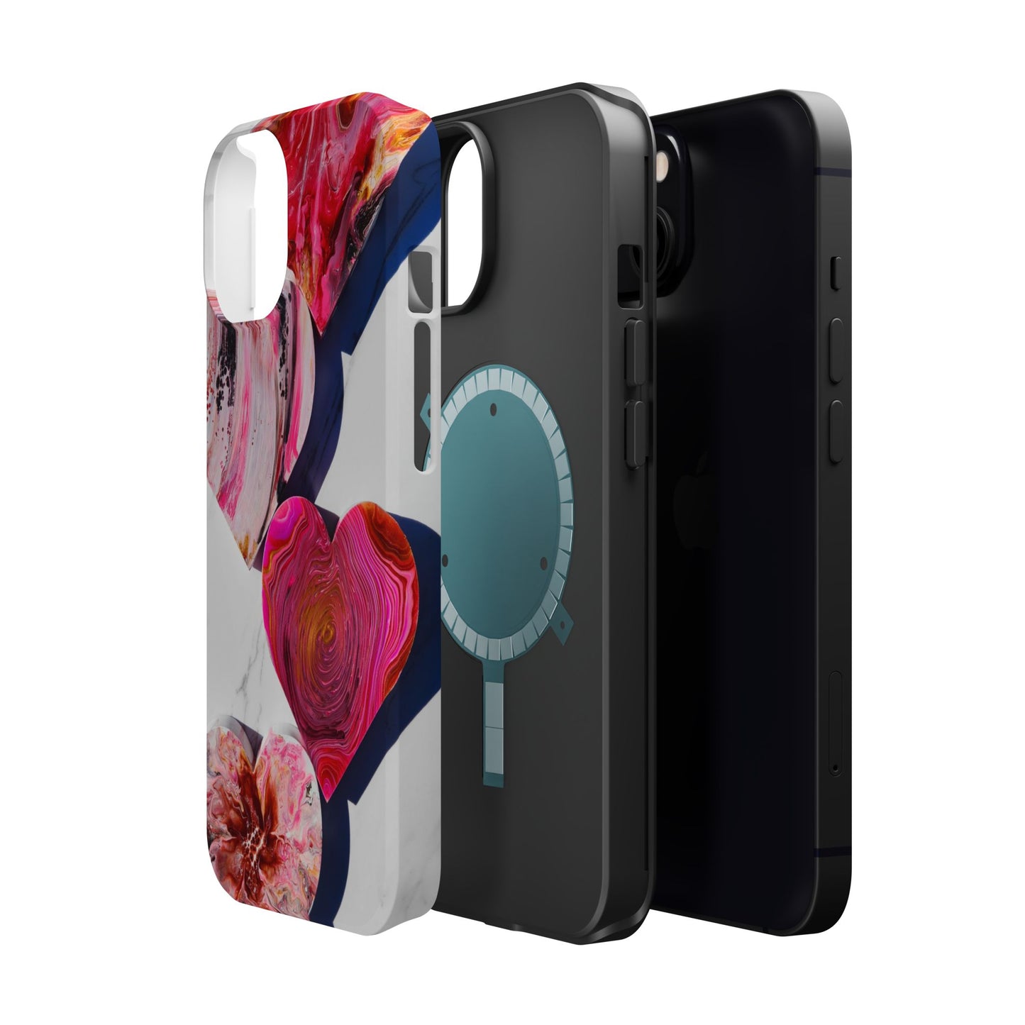 Love Hearts - iPhone Magnetic Tough Cases
