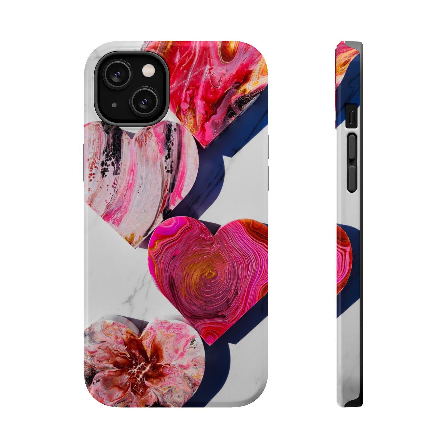 Love Hearts - iPhone Magnetic Tough Cases