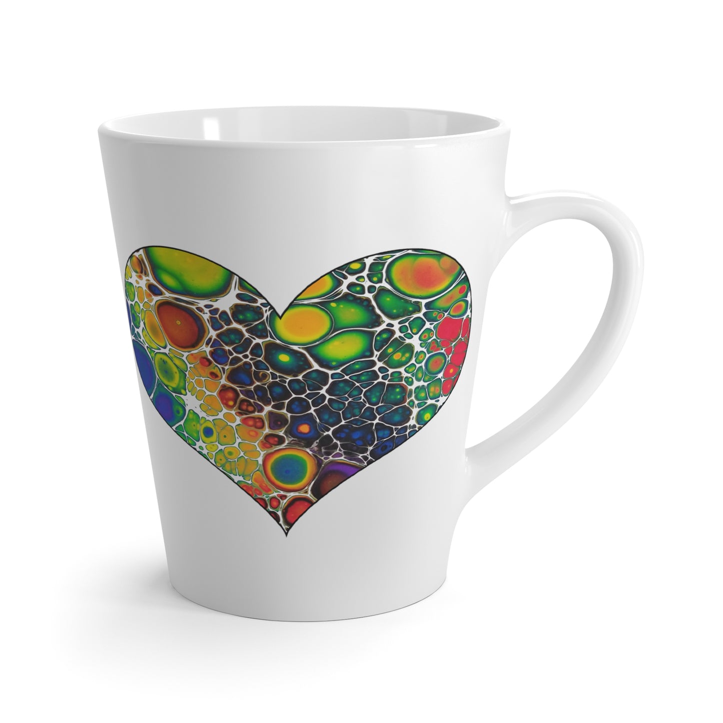 Latte Mug - 12 oz - Bubble Love