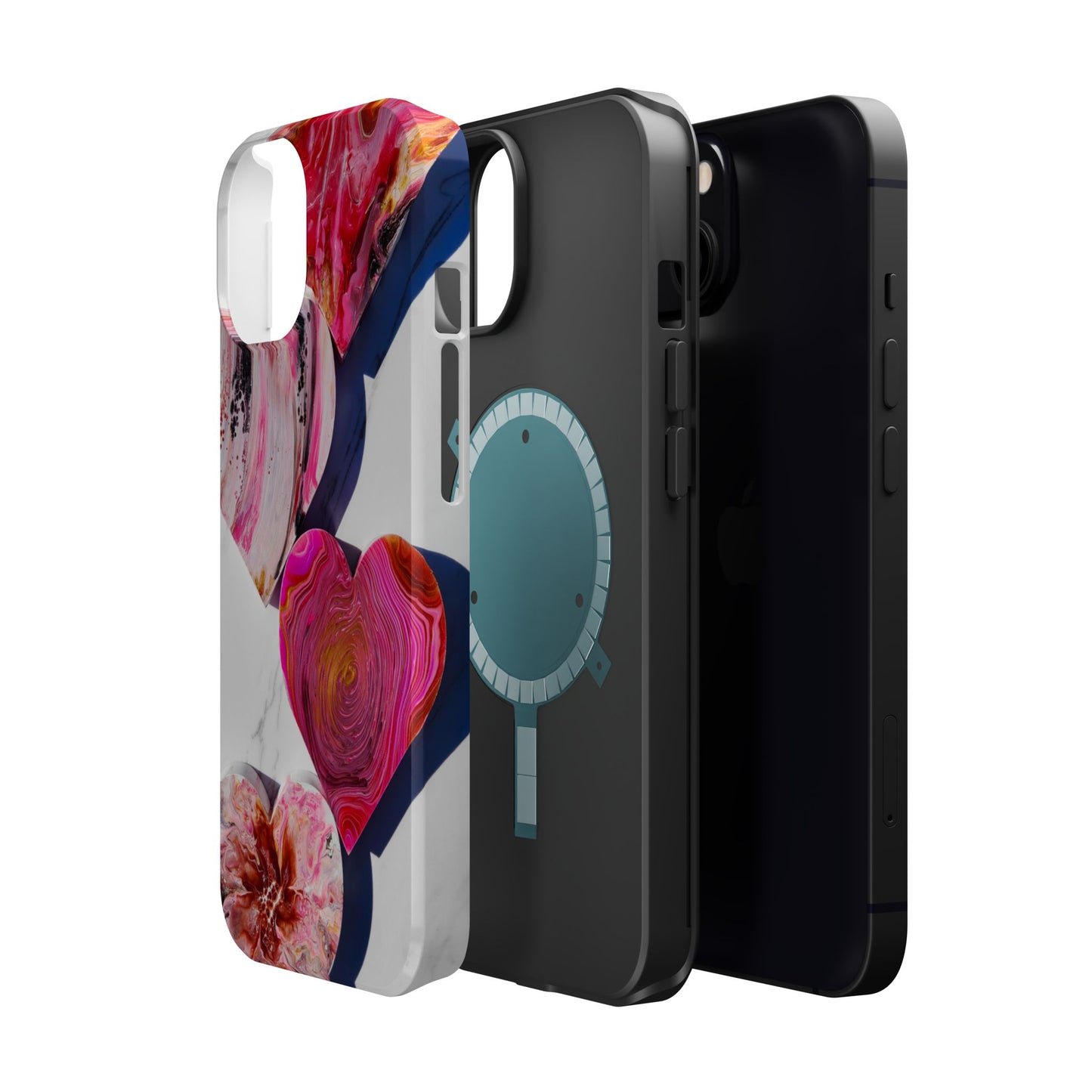 Love Hearts - iPhone Magnetic Tough Cases