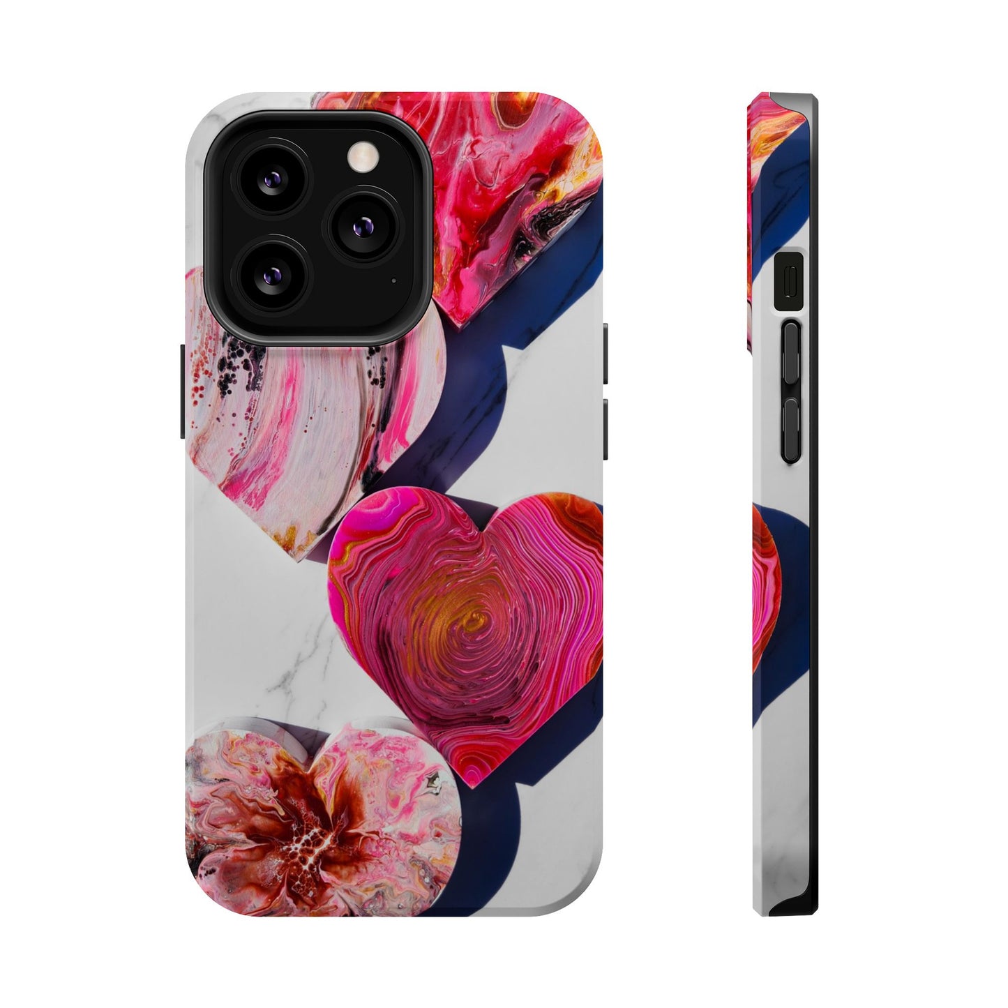 Love Hearts - iPhone Magnetic Tough Cases