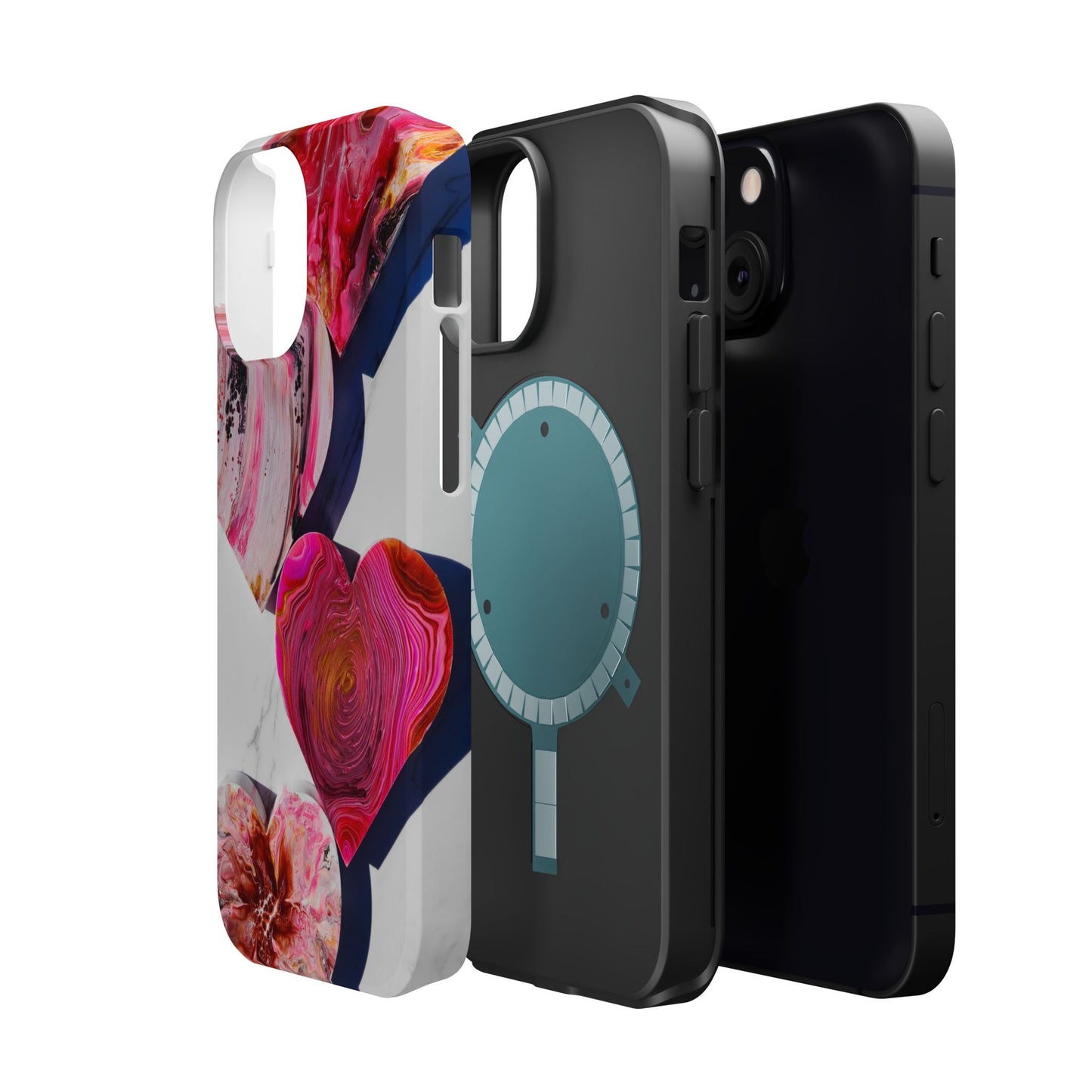 Love Hearts - iPhone Magnetic Tough Cases