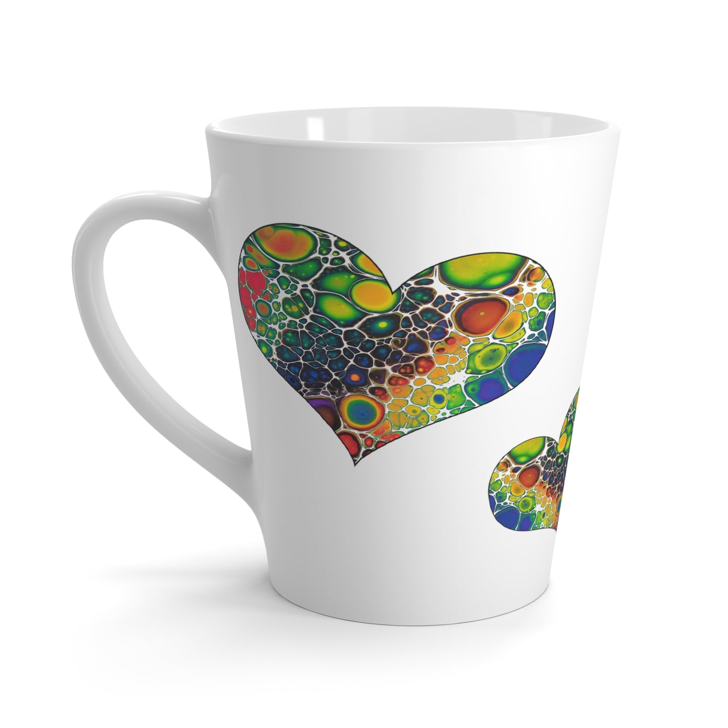 Latte Mug - 12 oz - Bubble Love