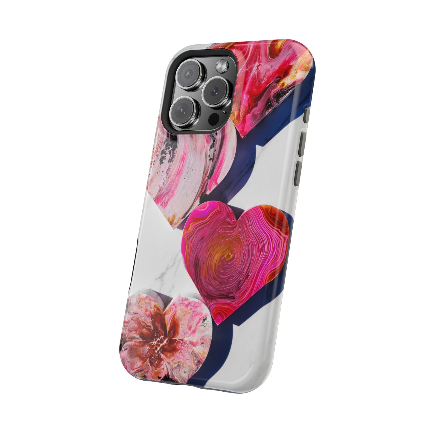 Love Hearts - iPhone Magnetic Tough Cases