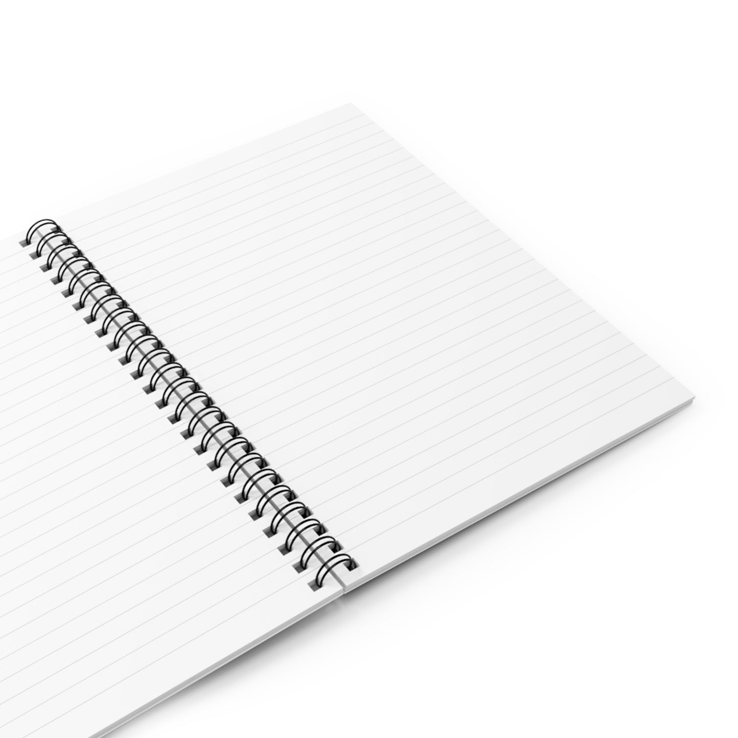 Spiral Notebook - Ruled Line - Bubbling Rainbows