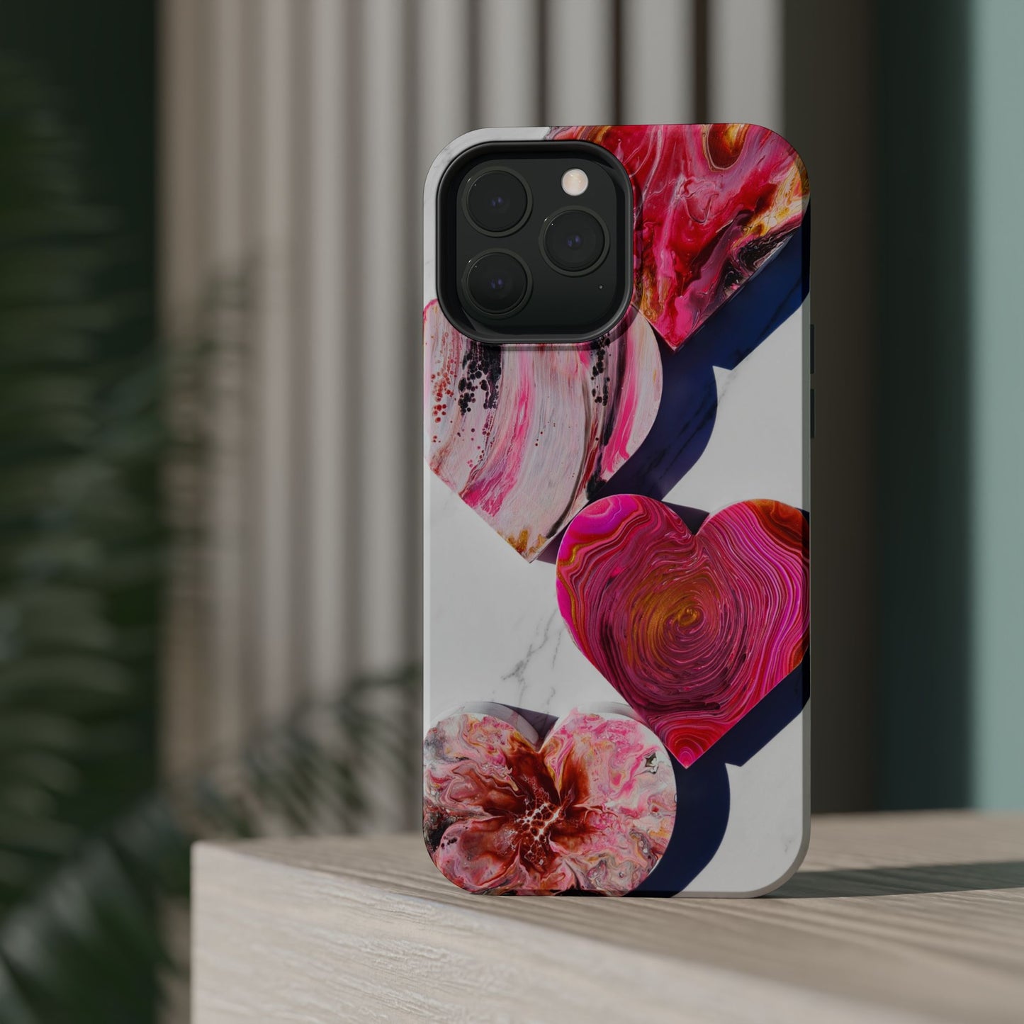 Love Hearts - iPhone Magnetic Tough Cases