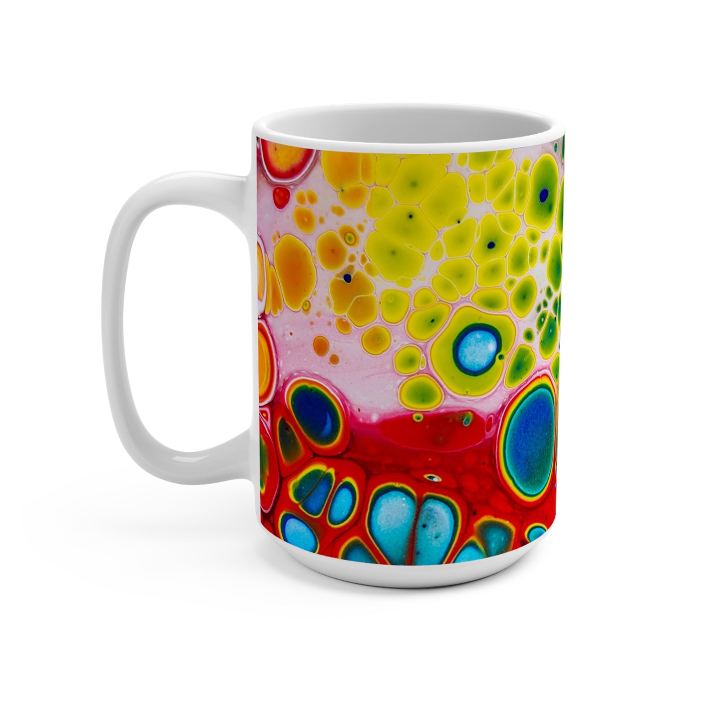 Mug 15oz - Bubbling Rainbows