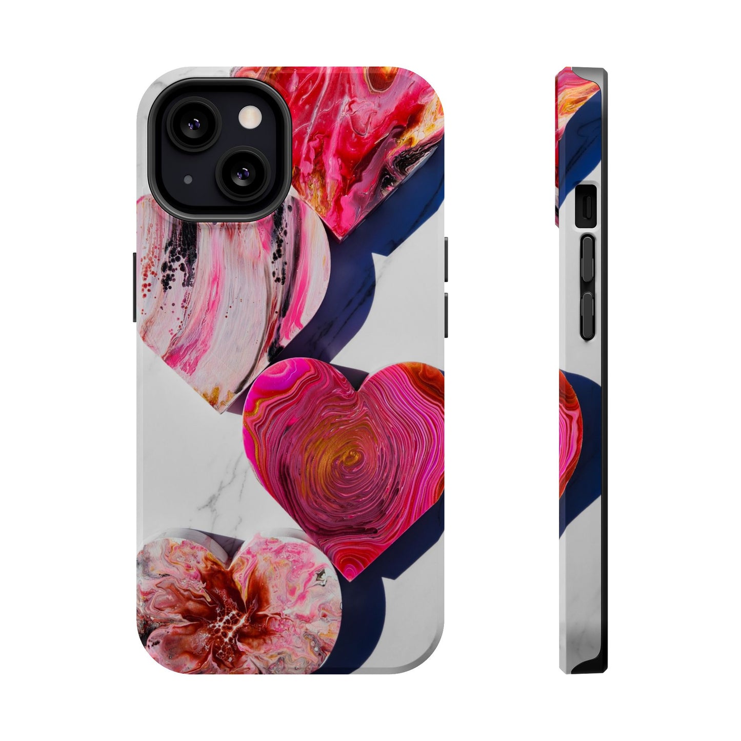 Love Hearts - iPhone Magnetic Tough Cases