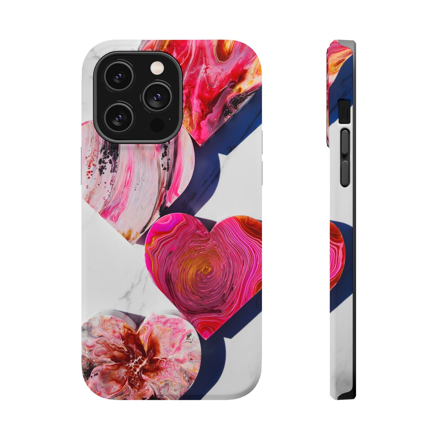 Love Hearts - iPhone Magnetic Tough Cases