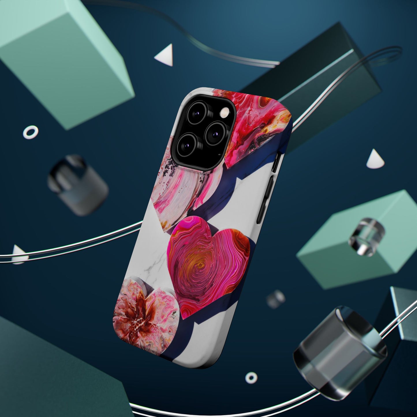 Love Hearts - iPhone Magnetic Tough Cases