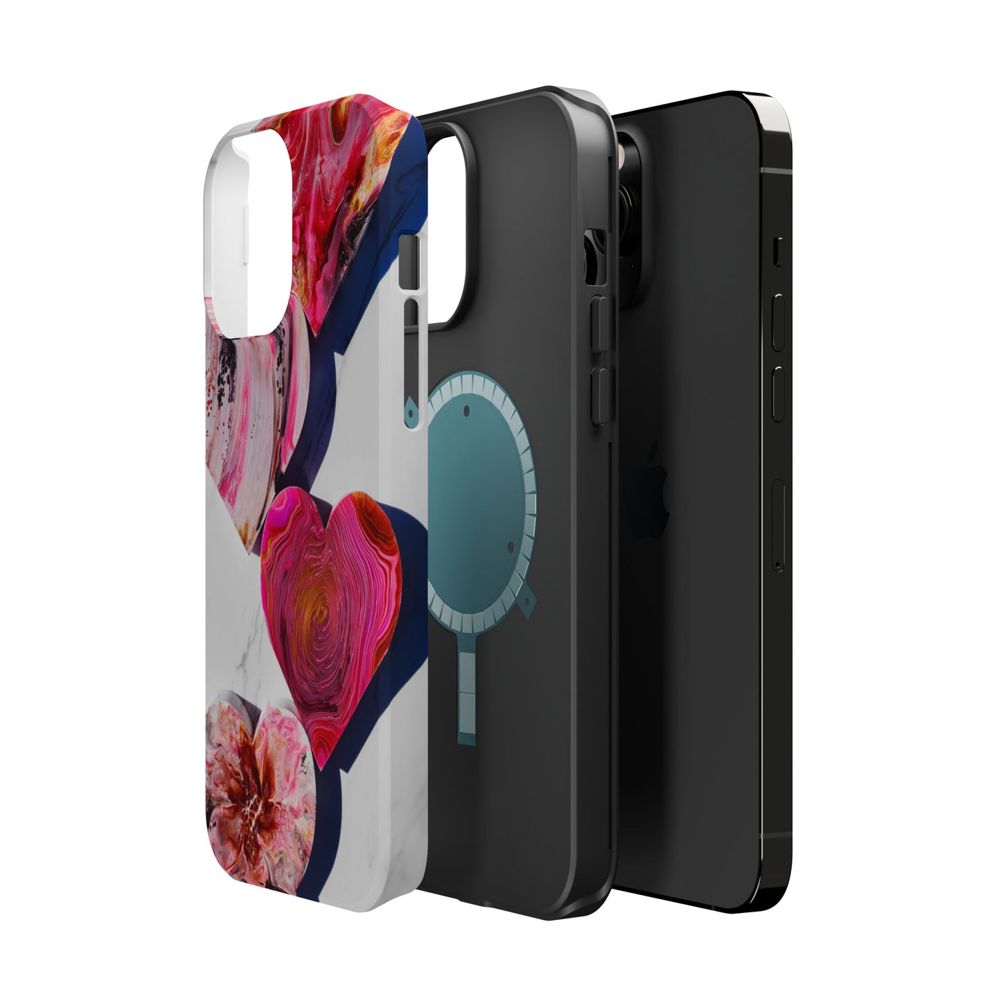 Love Hearts - iPhone Magnetic Tough Cases