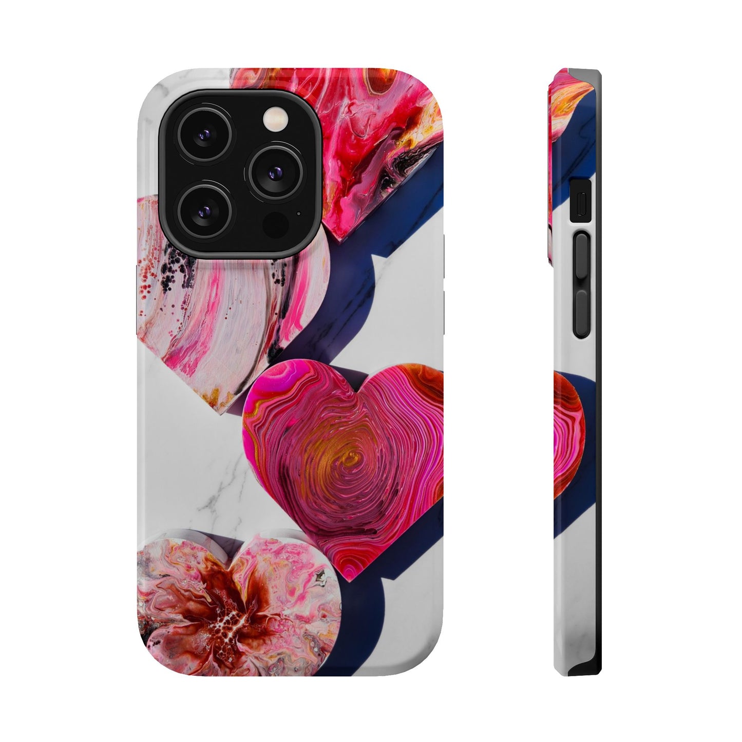 Love Hearts - iPhone Magnetic Tough Cases