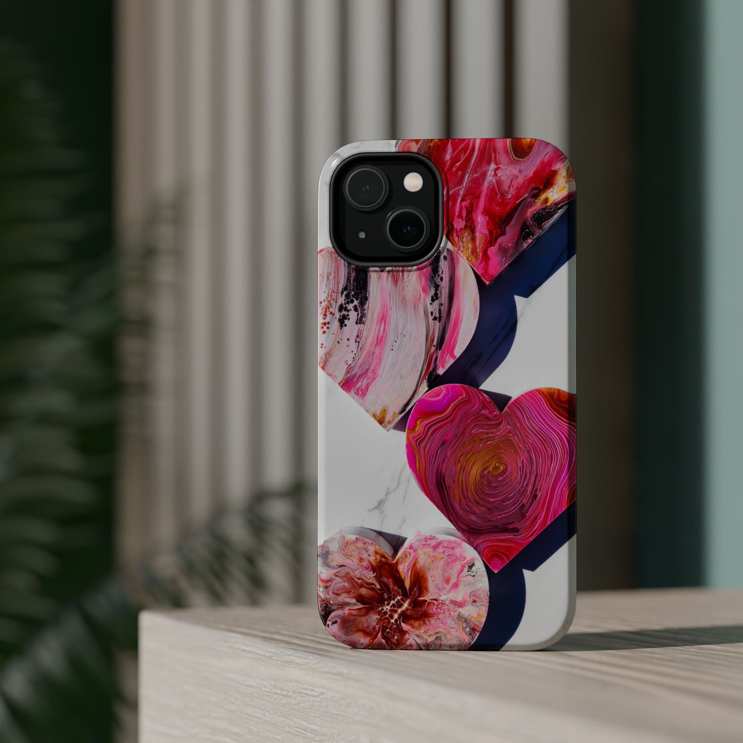 Love Hearts - iPhone Magnetic Tough Cases