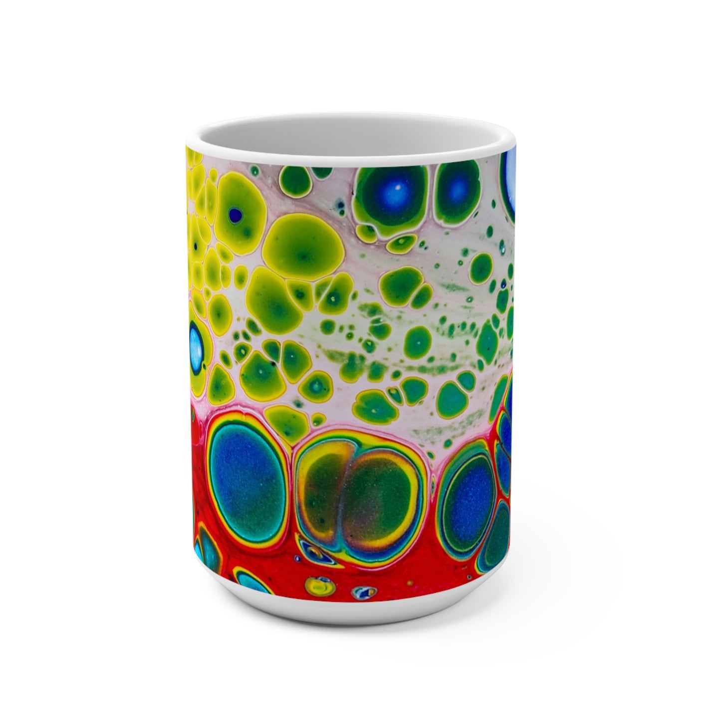 Mug 15oz - Bubbling Rainbows