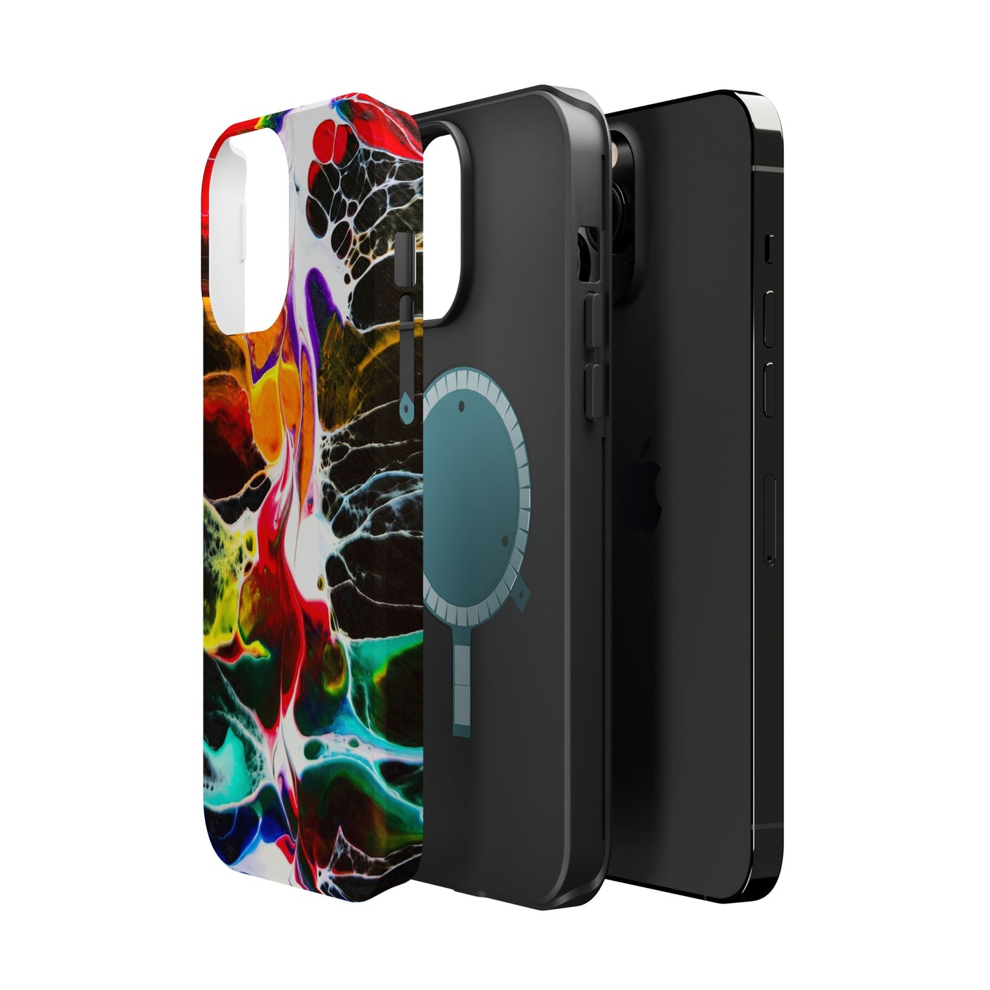 Chromatic Static - iPhone Magnetic Tough Cases