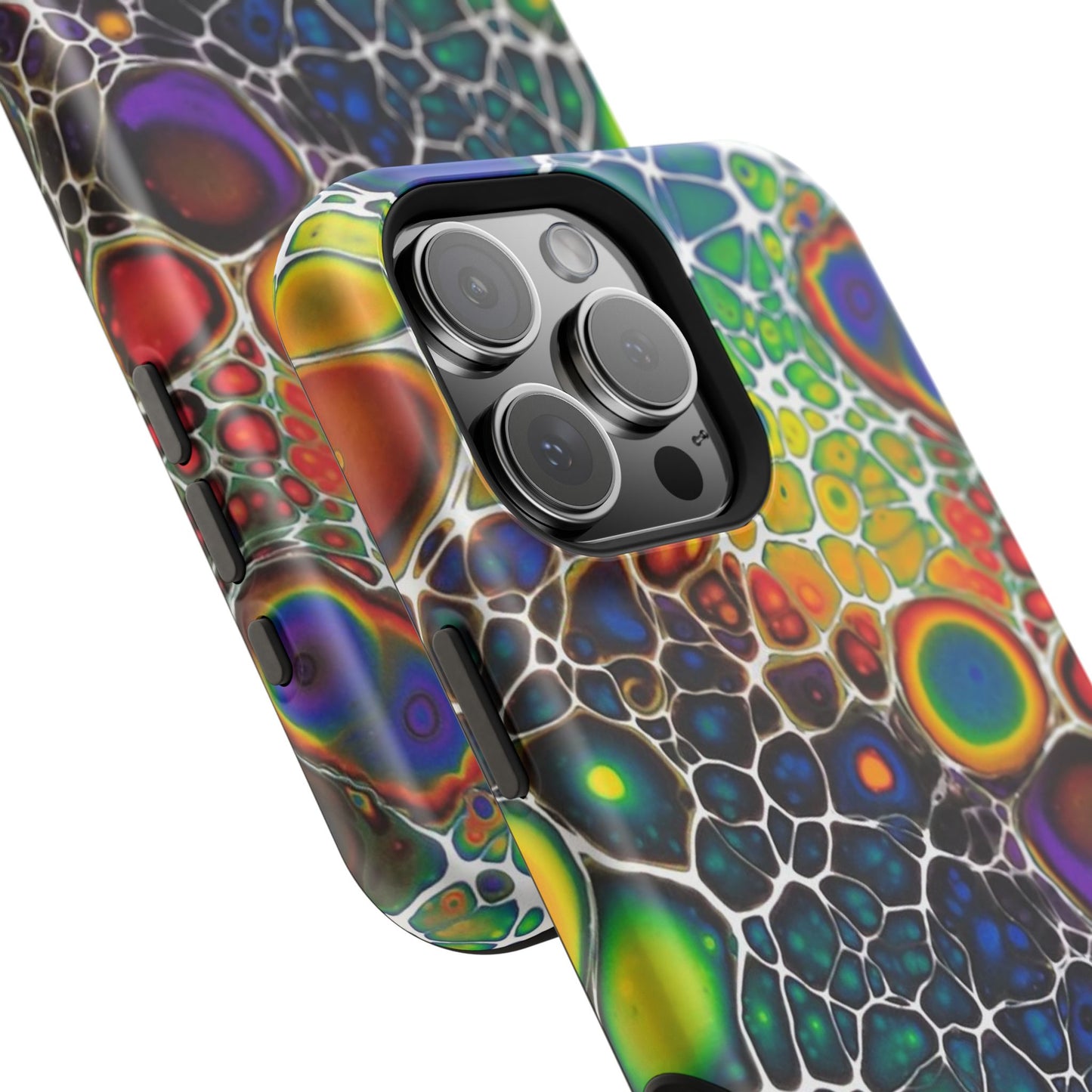 Rainbow Bubbles - iPhone Magnetic Tough Cases