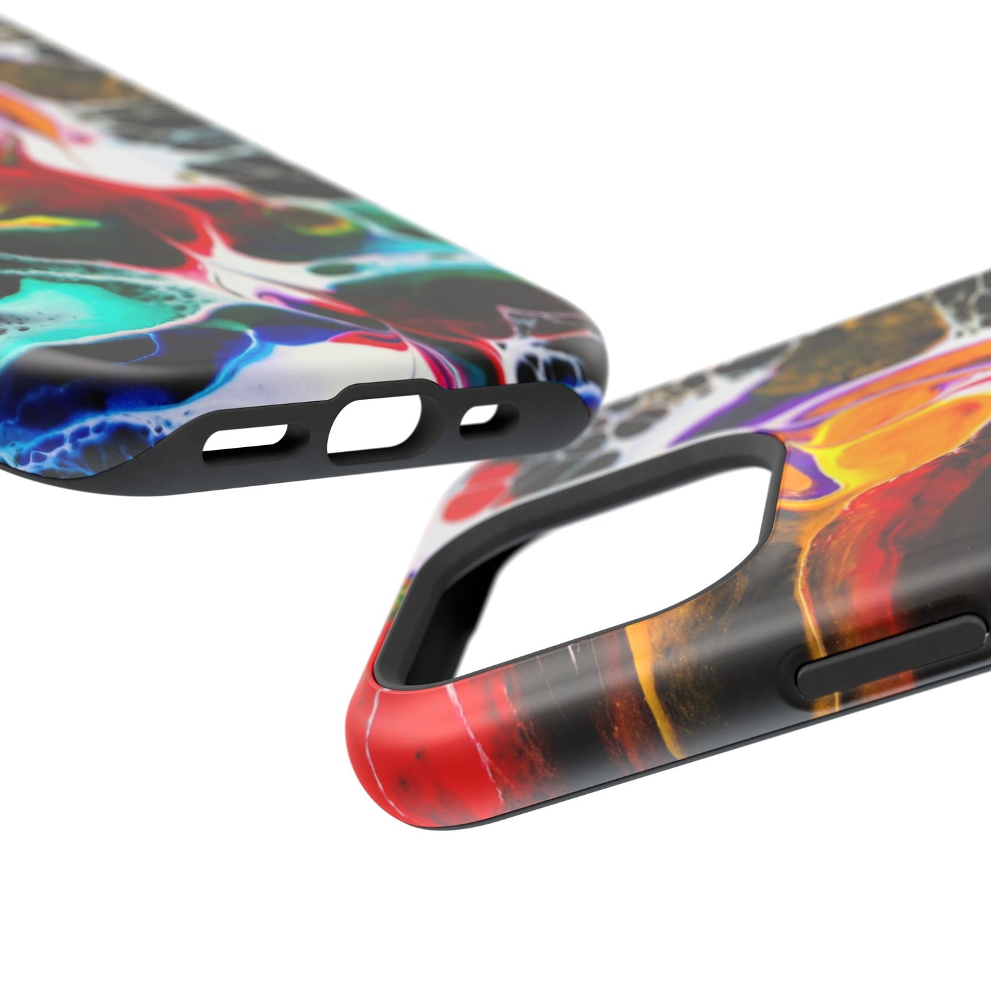 Chromatic Static - iPhone Magnetic Tough Cases
