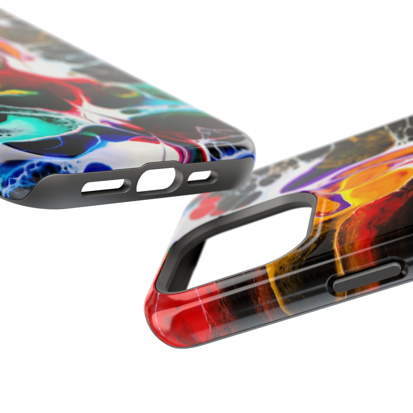 Chromatic Static - iPhone Magnetic Tough Cases