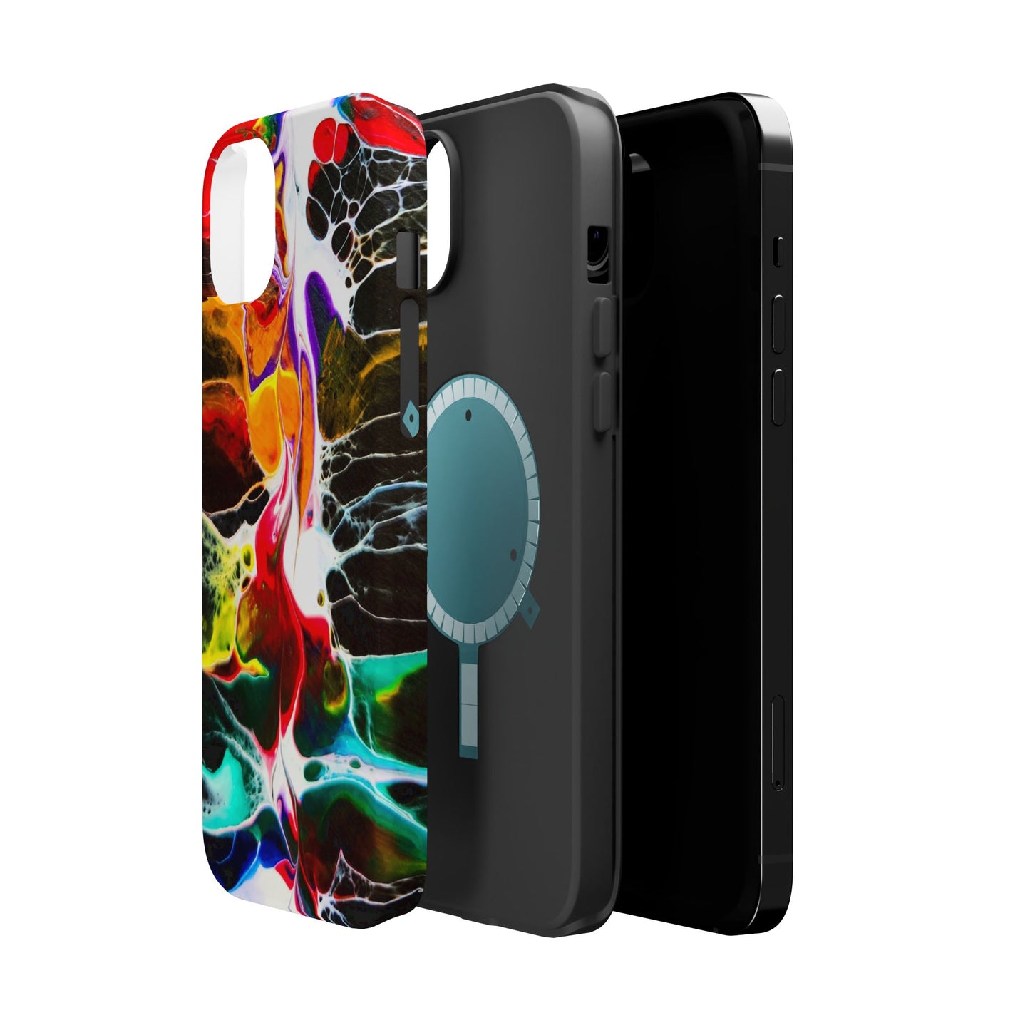 Chromatic Static - iPhone Magnetic Tough Cases