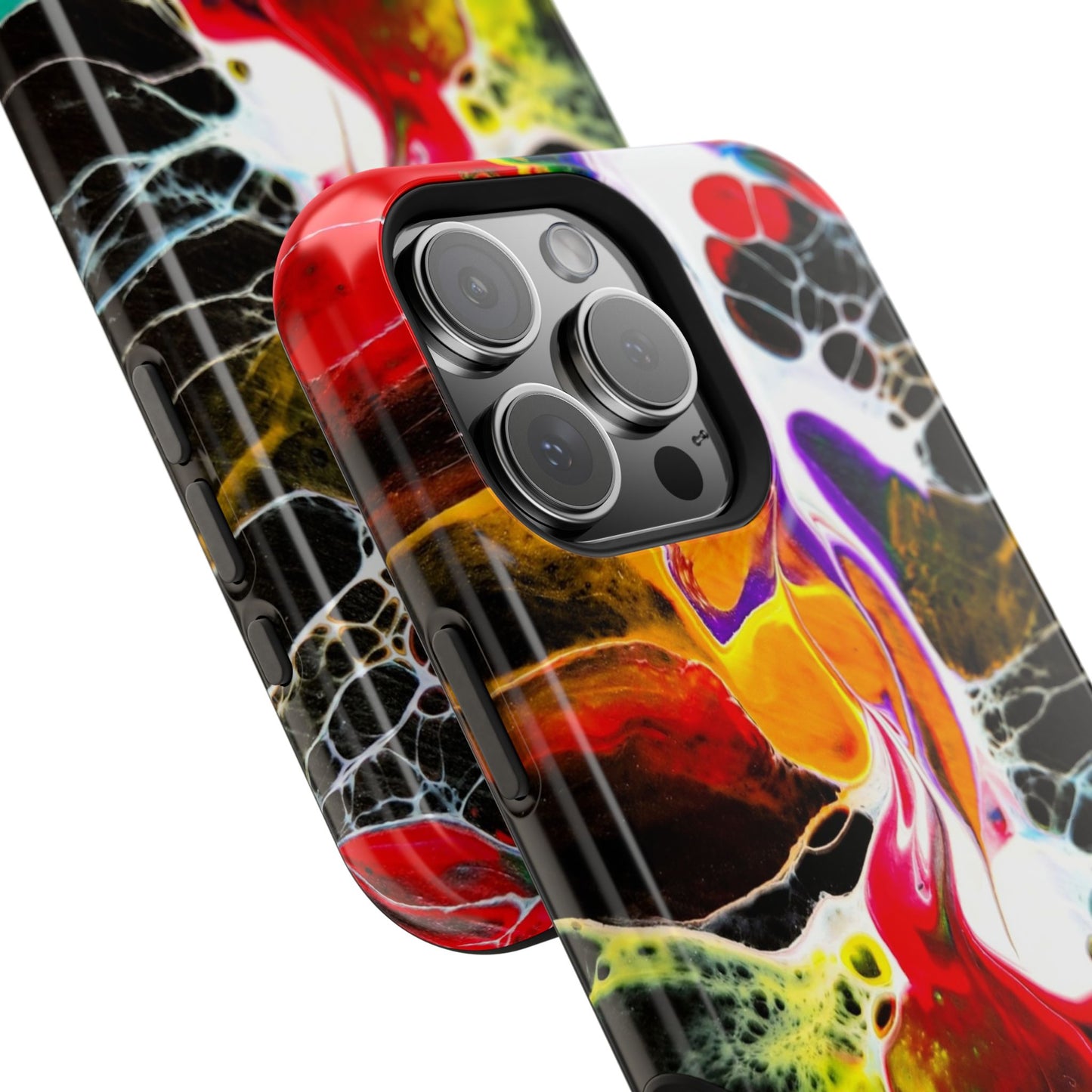 Chromatic Static - iPhone Magnetic Tough Cases