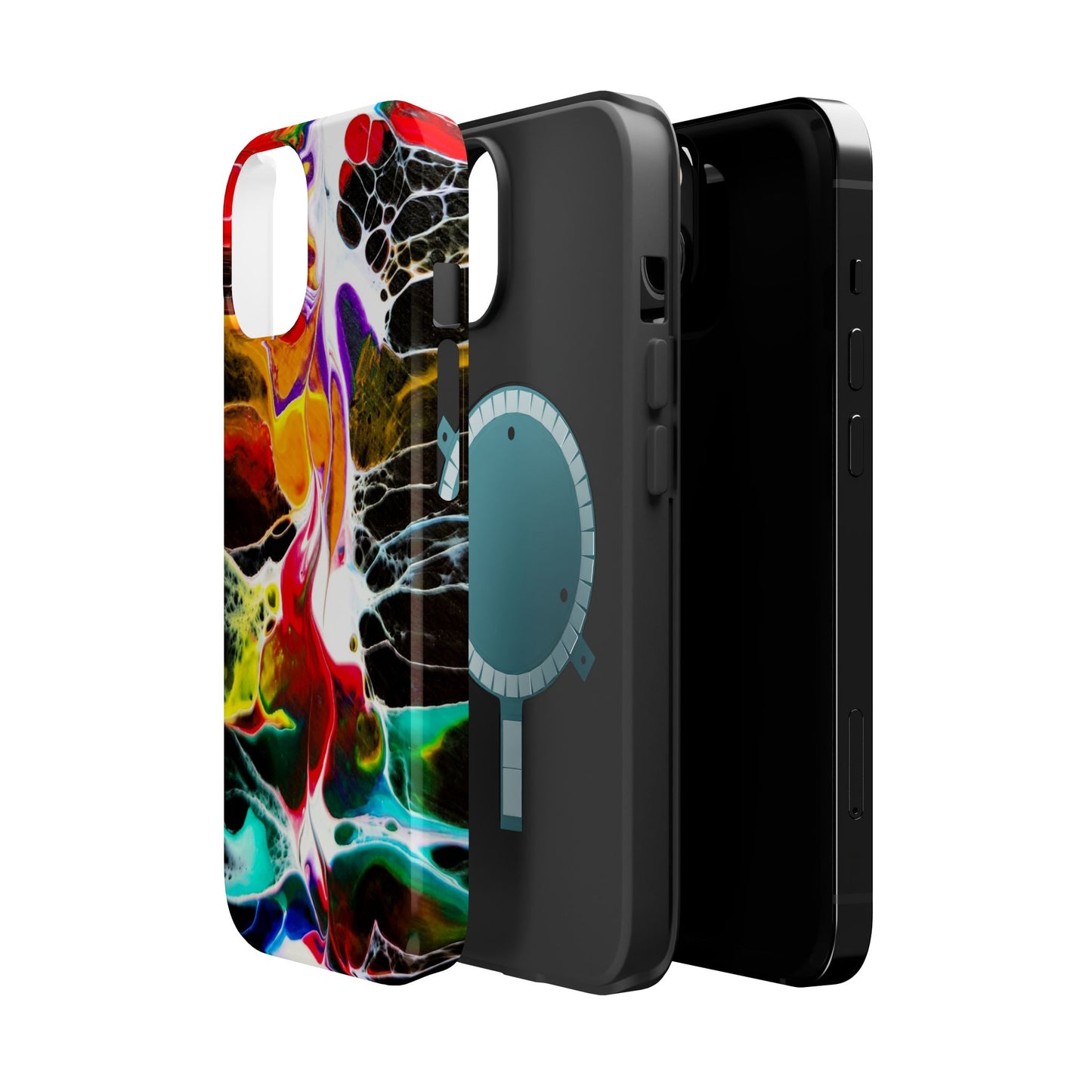 Chromatic Static - iPhone Magnetic Tough Cases