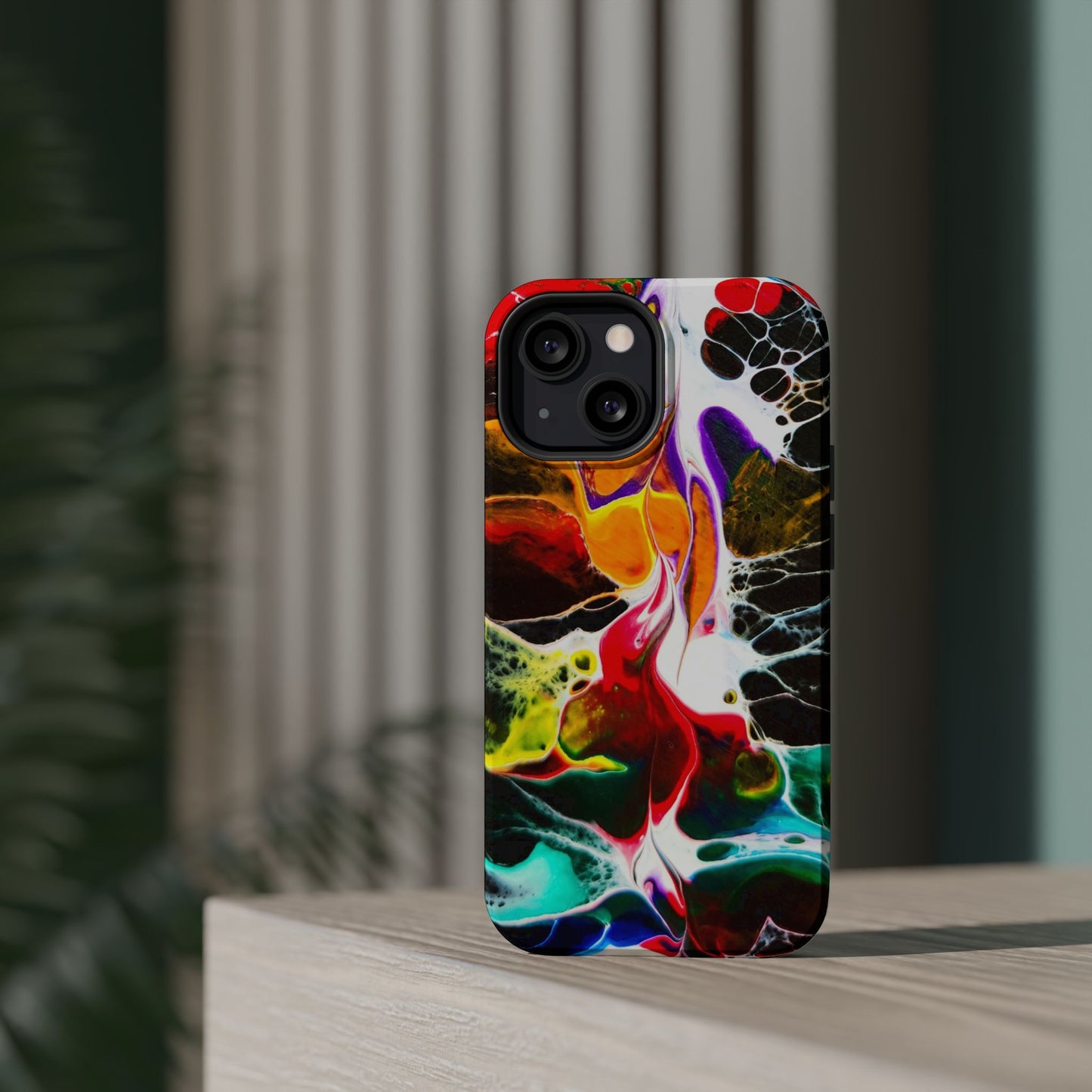 Chromatic Static - iPhone Magnetic Tough Cases