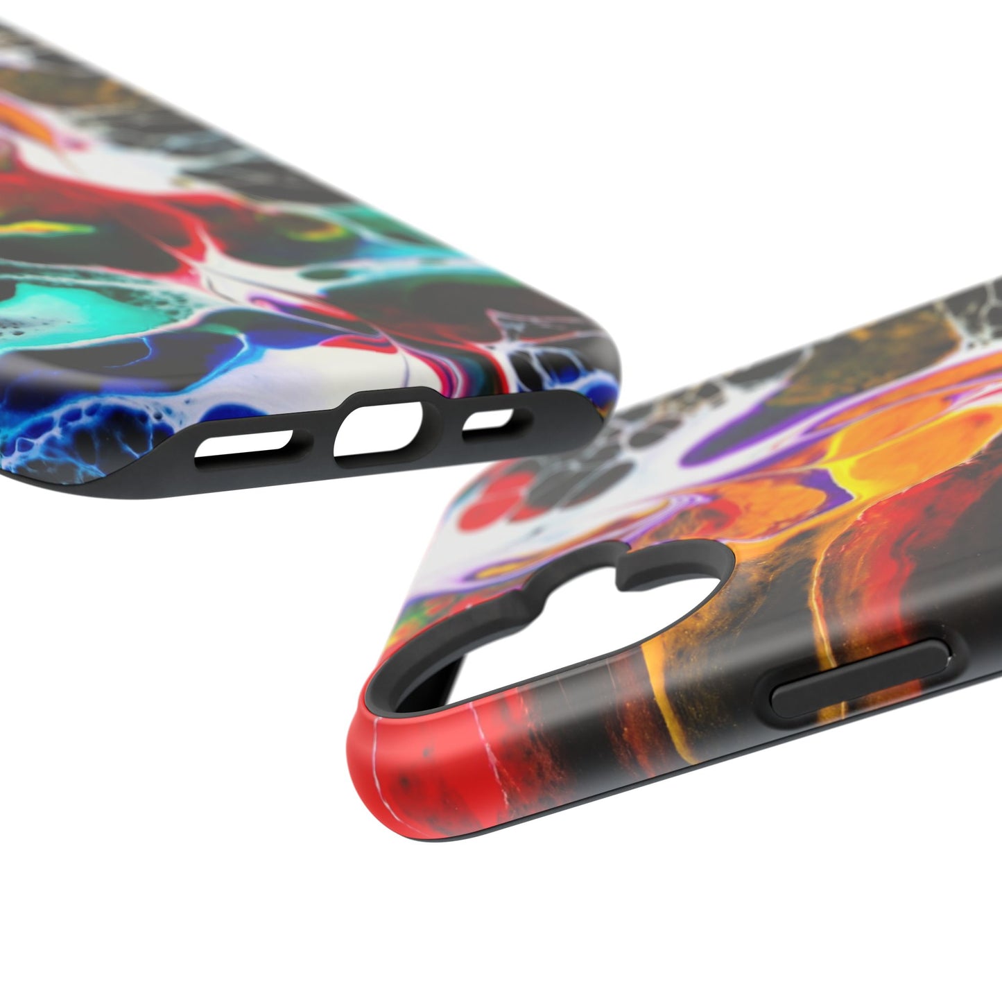 Chromatic Static - iPhone Magnetic Tough Cases