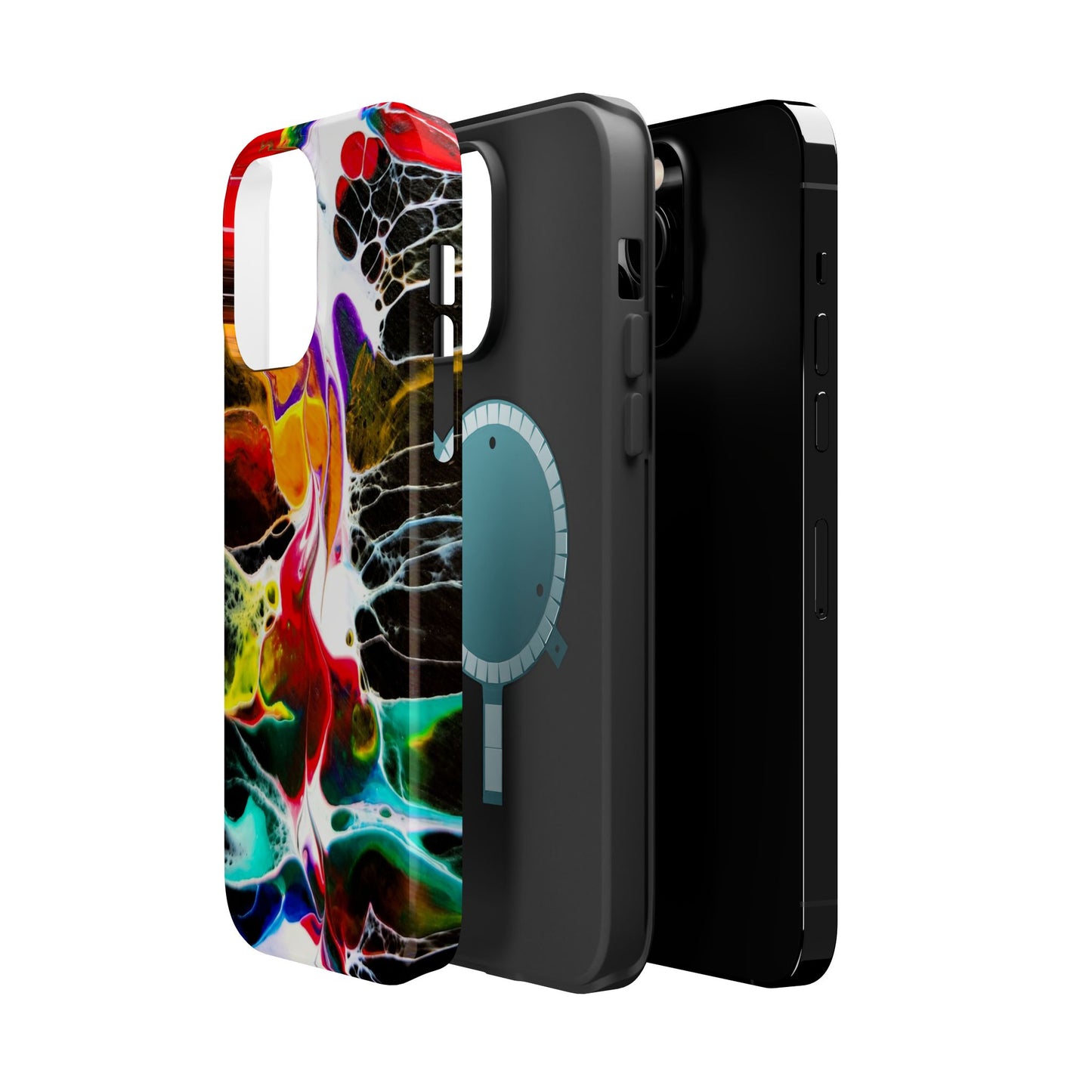 Chromatic Static - iPhone Magnetic Tough Cases