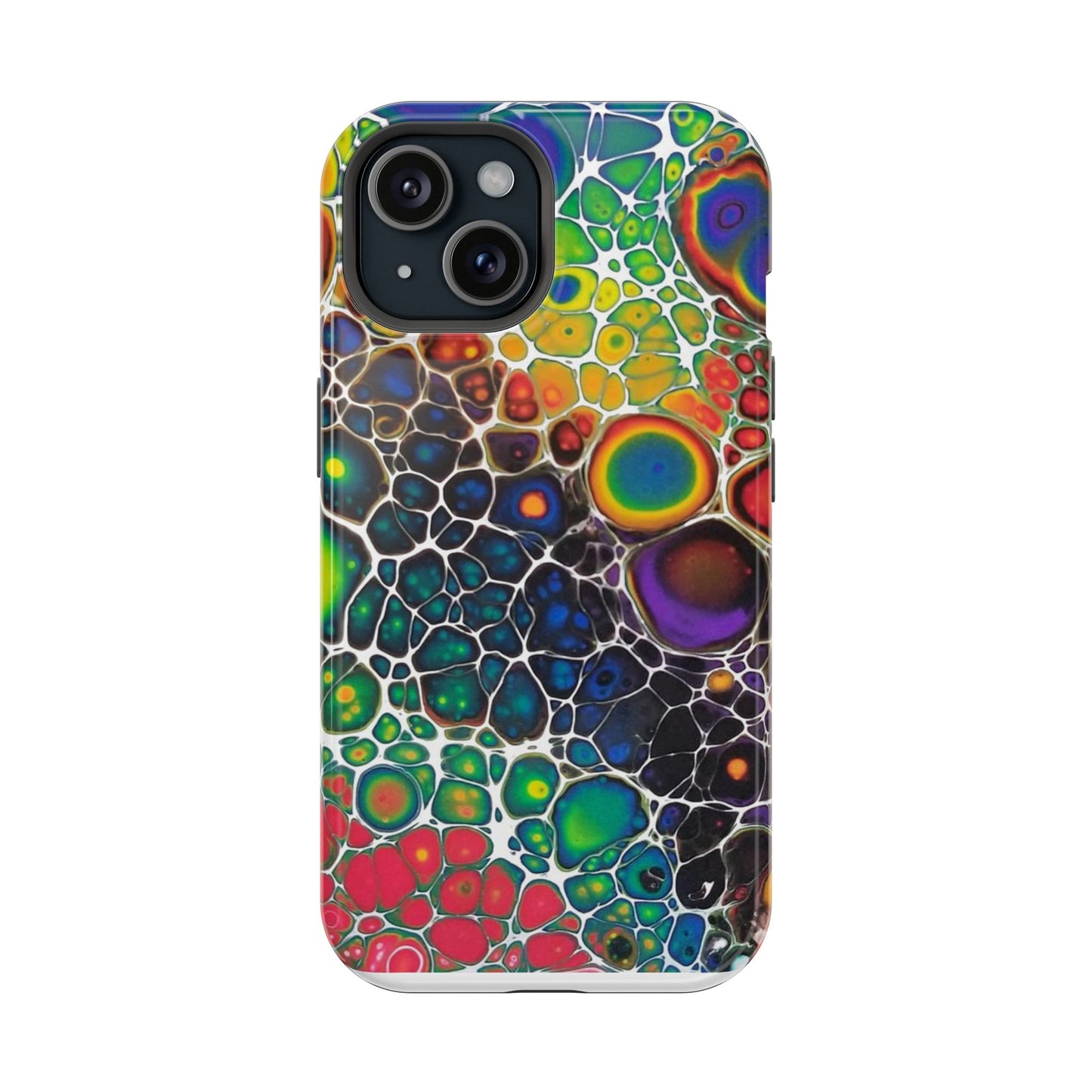 Rainbow Bubbles - iPhone Magnetic Tough Cases