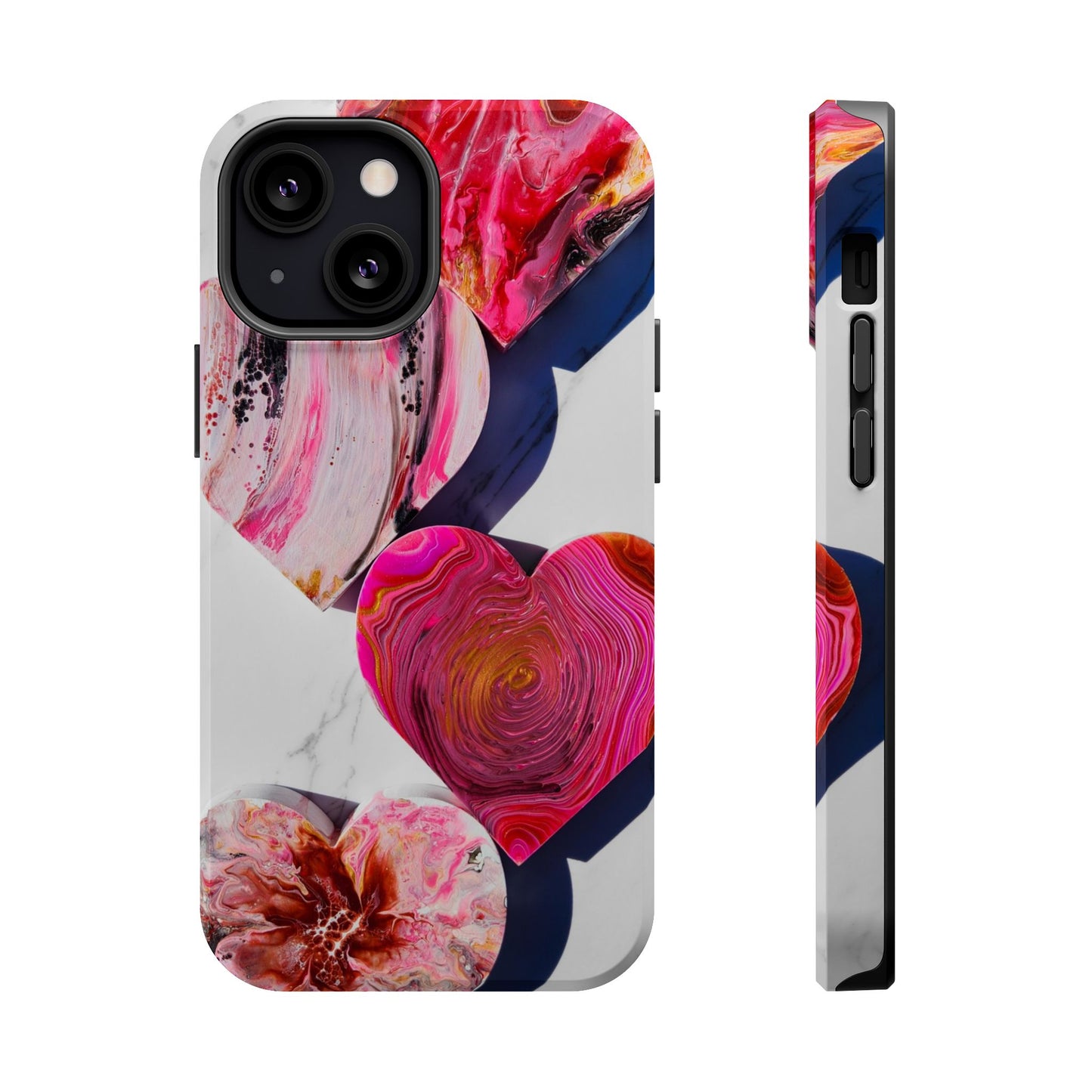Love Hearts - iPhone Magnetic Tough Cases