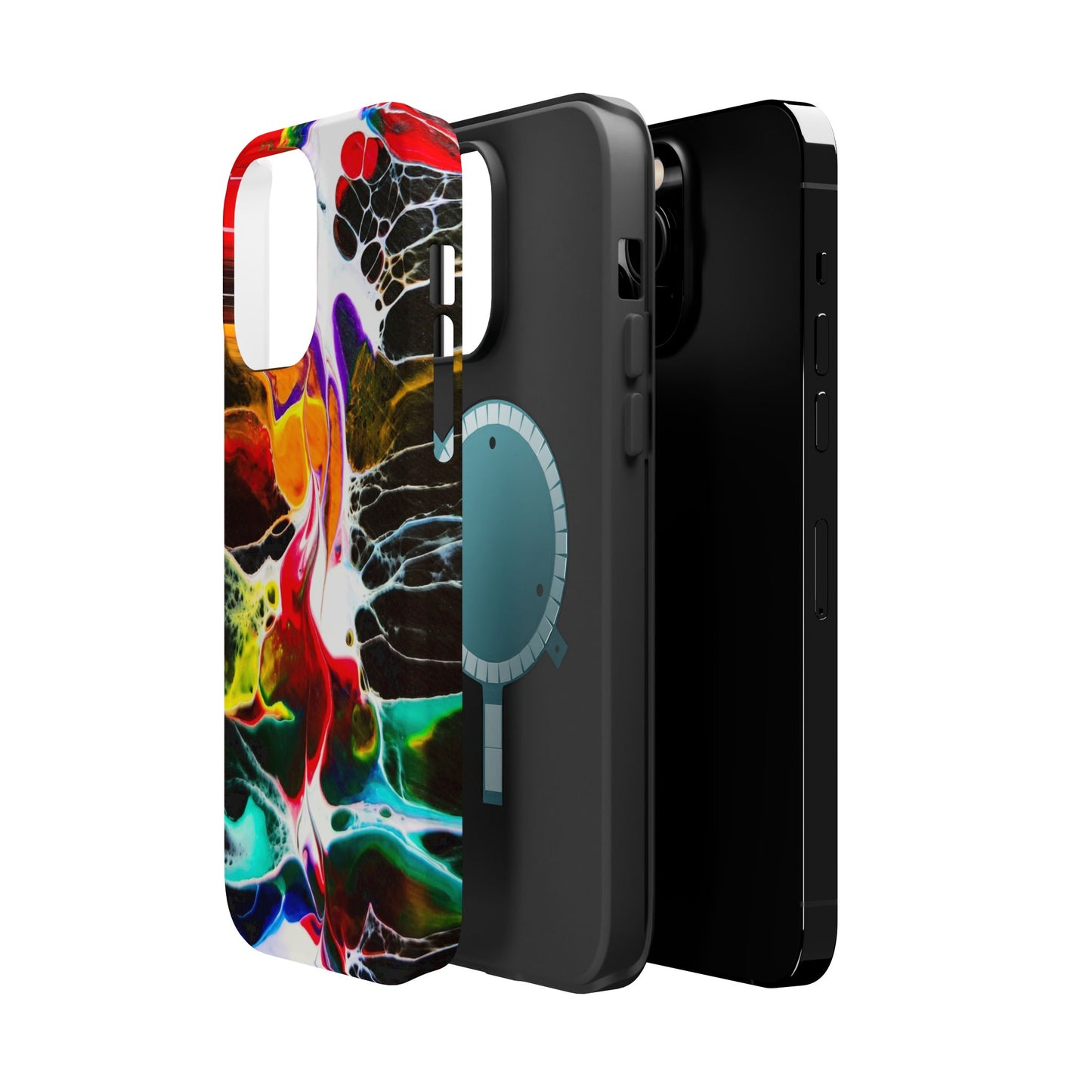 Chromatic Static - iPhone Magnetic Tough Cases
