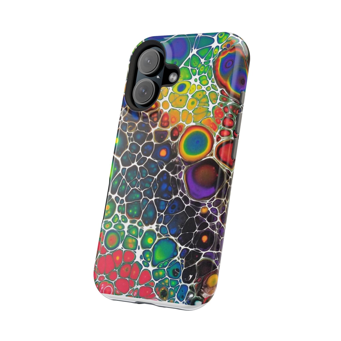 Rainbow Bubbles - iPhone Magnetic Tough Cases
