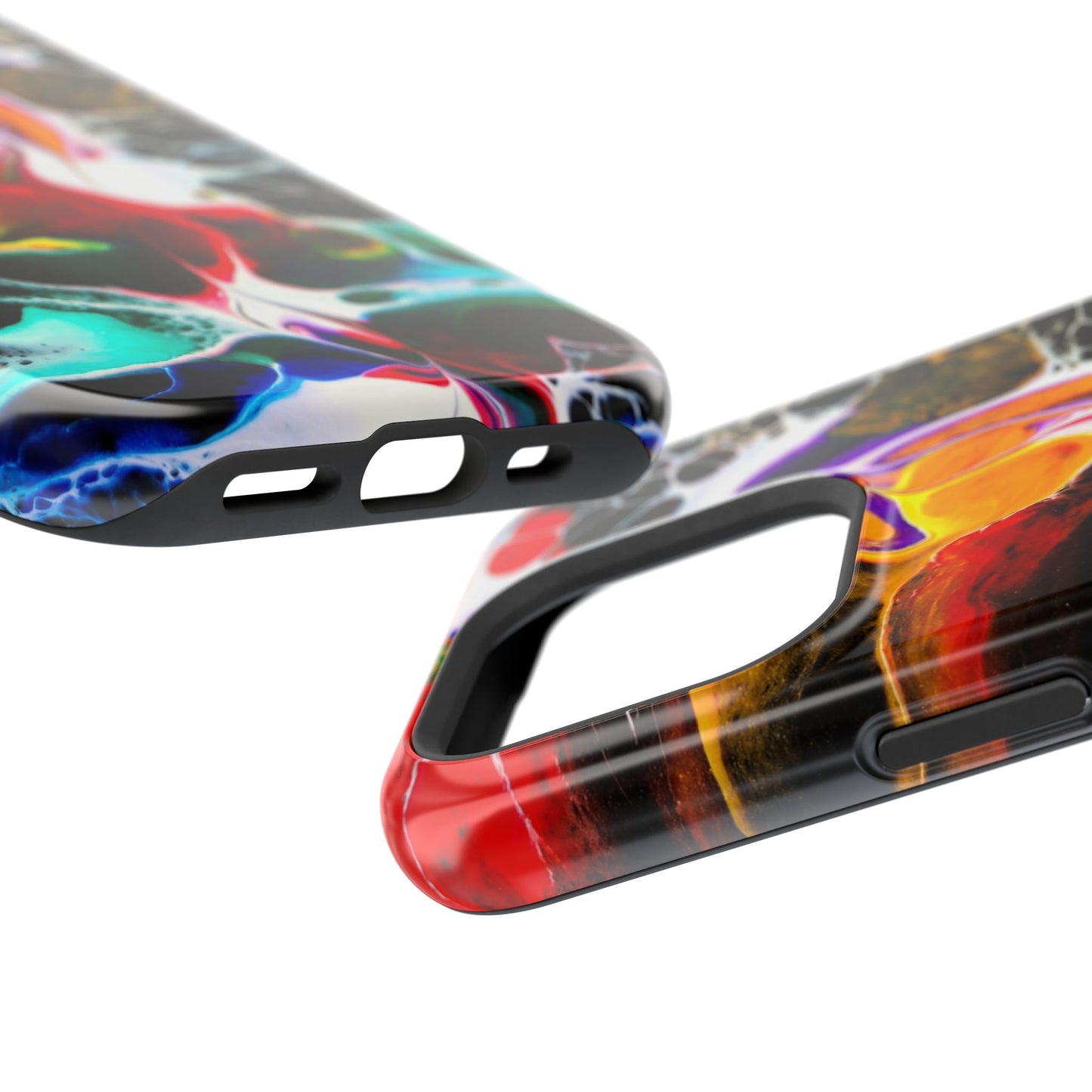 Chromatic Static - iPhone Magnetic Tough Cases