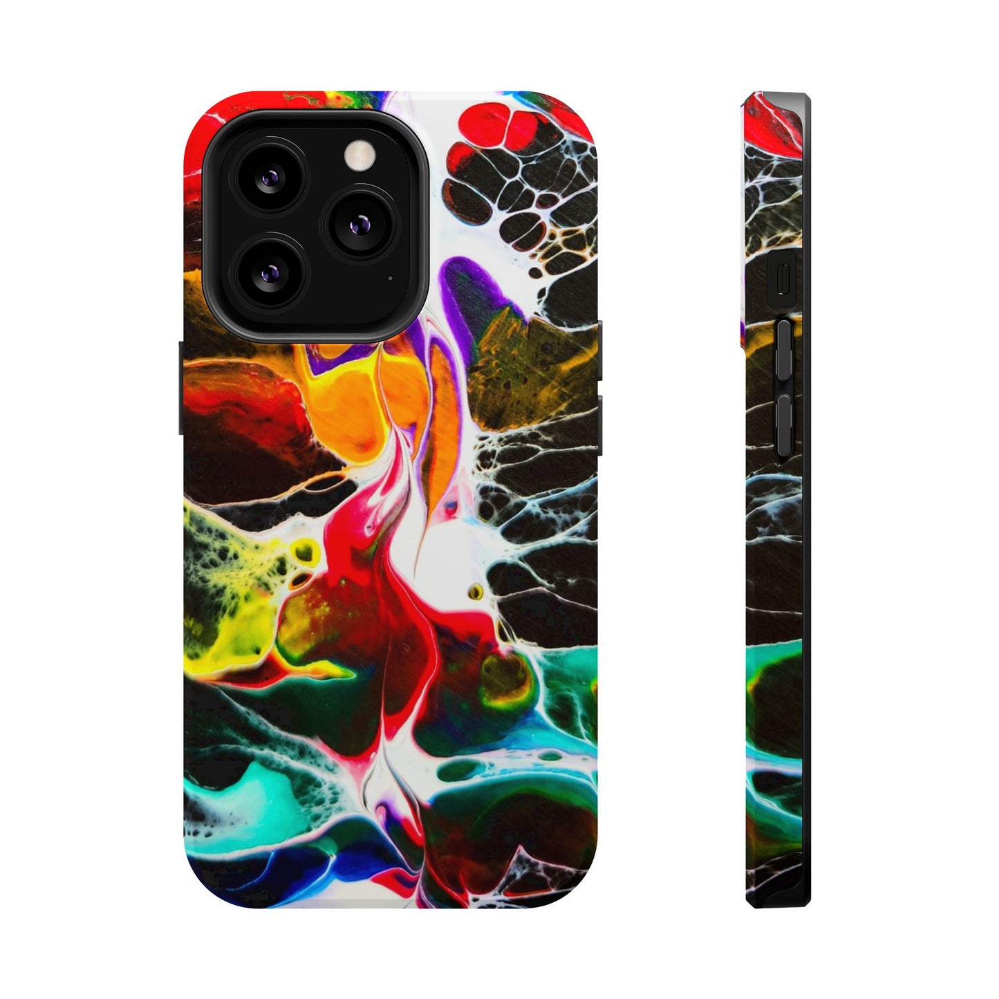 Chromatic Static - iPhone Magnetic Tough Cases