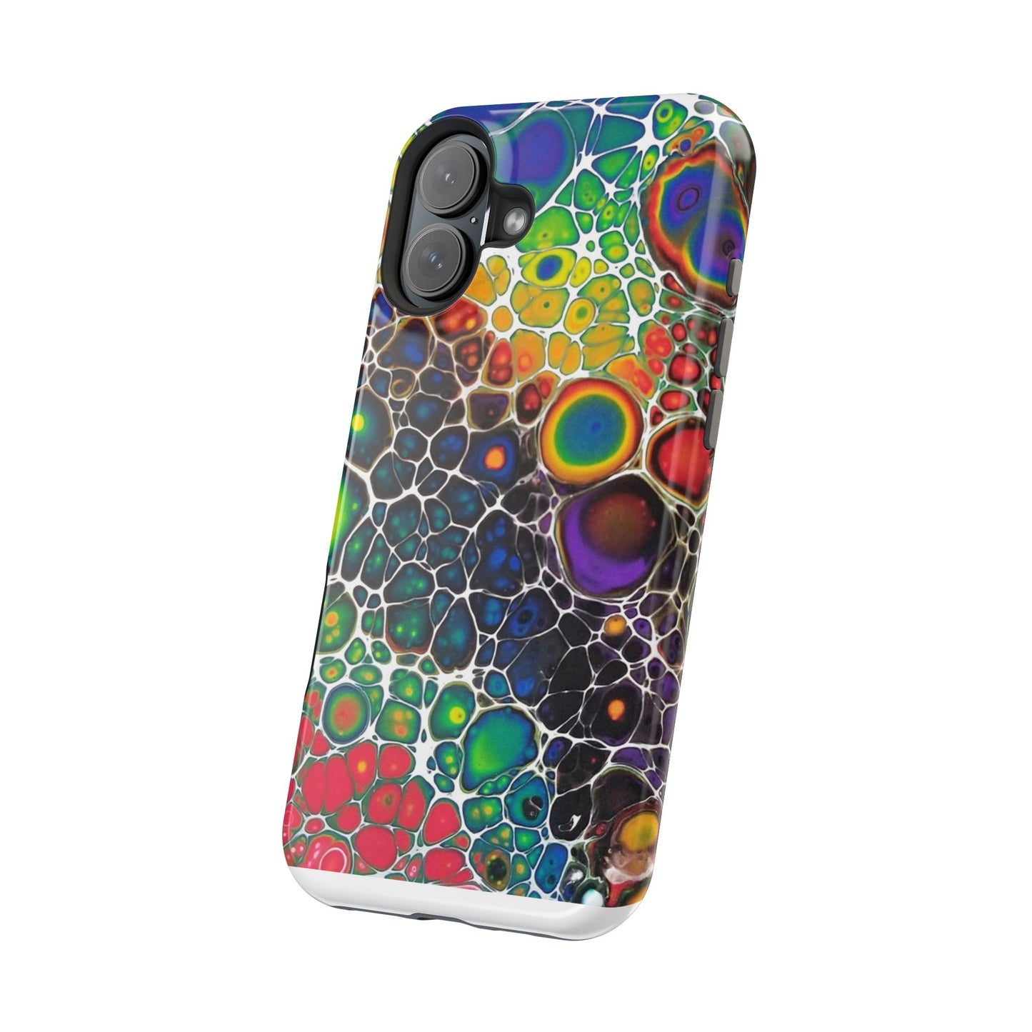 Rainbow Bubbles - iPhone Magnetic Tough Cases
