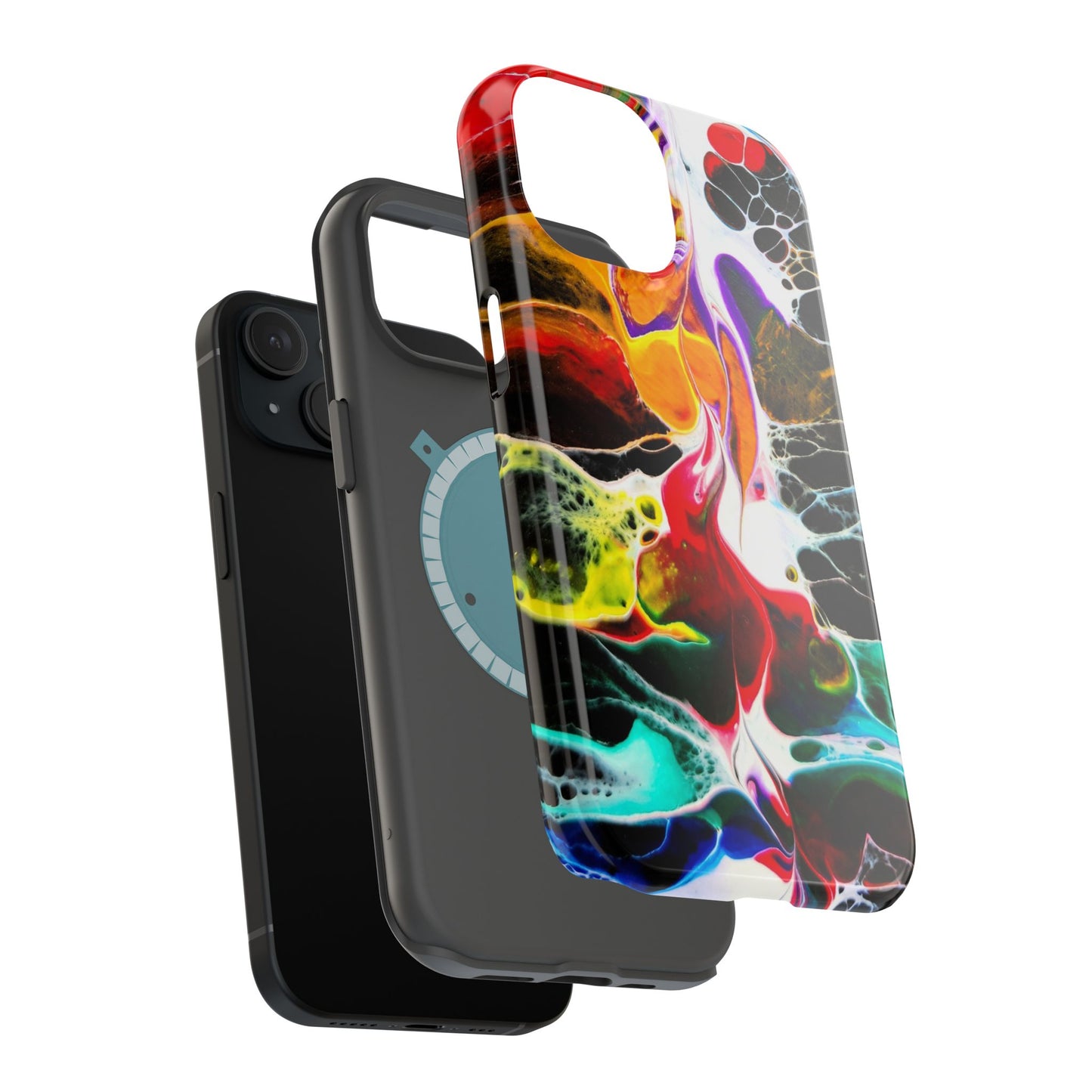 Chromatic Static - iPhone Magnetic Tough Cases