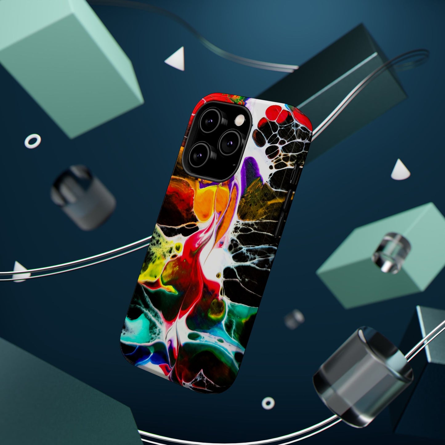 Chromatic Static - iPhone Magnetic Tough Cases
