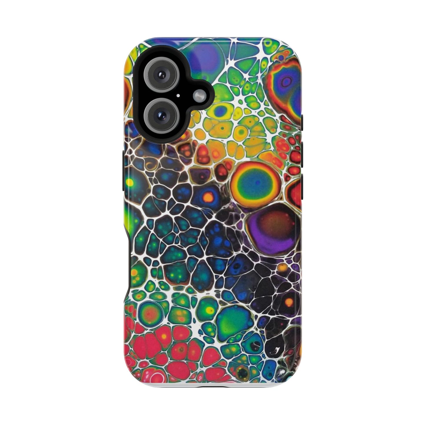 Rainbow Bubbles - iPhone Magnetic Tough Cases