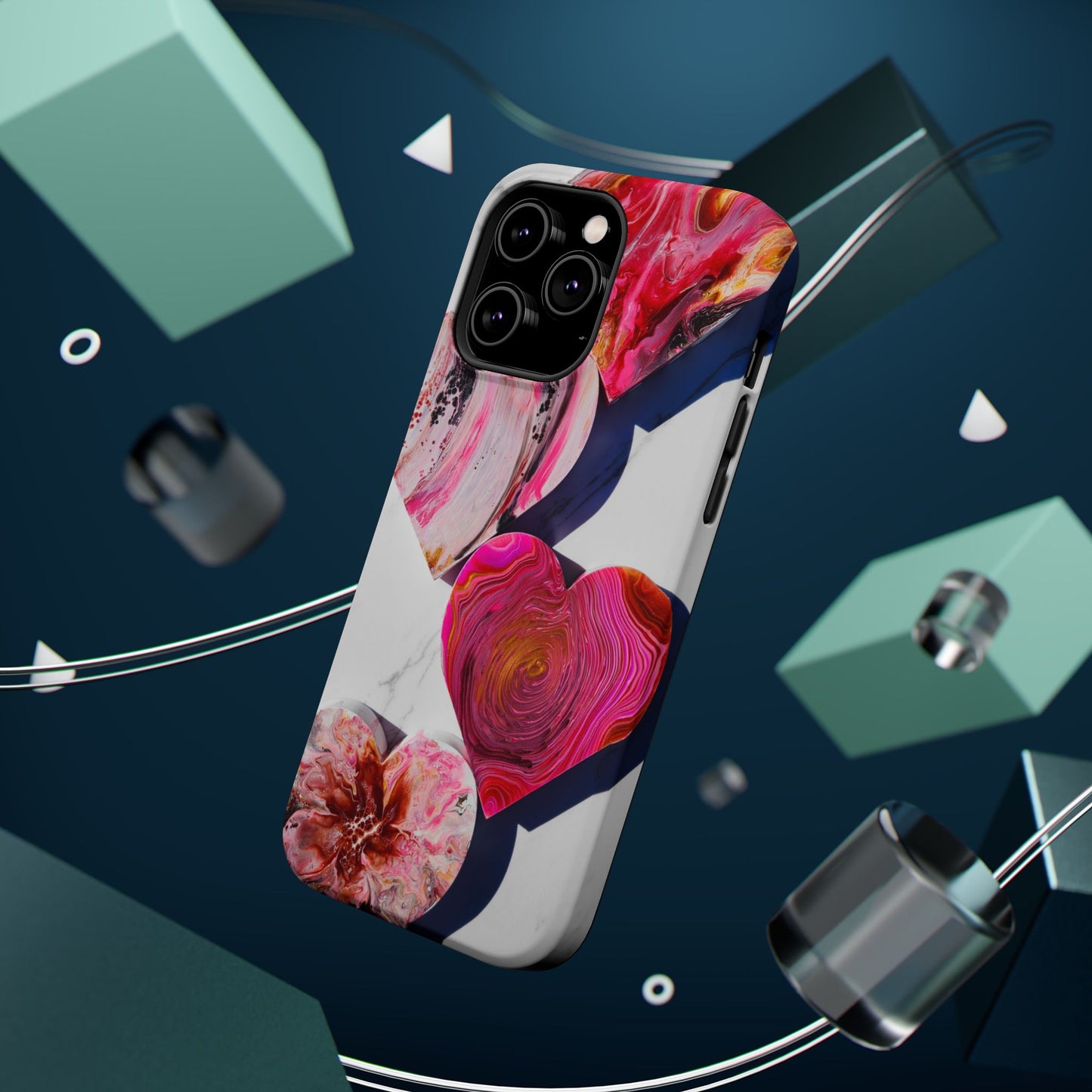 Love Hearts - iPhone Magnetic Tough Cases