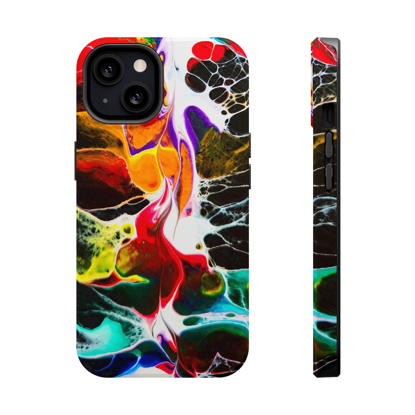 Chromatic Static - iPhone Magnetic Tough Cases