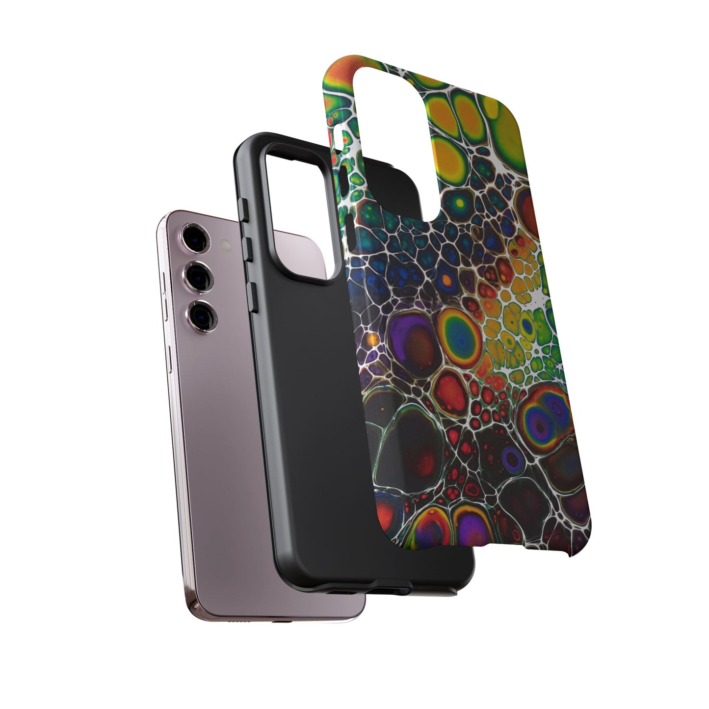 Rainbow Bubbles - Tough Cases
