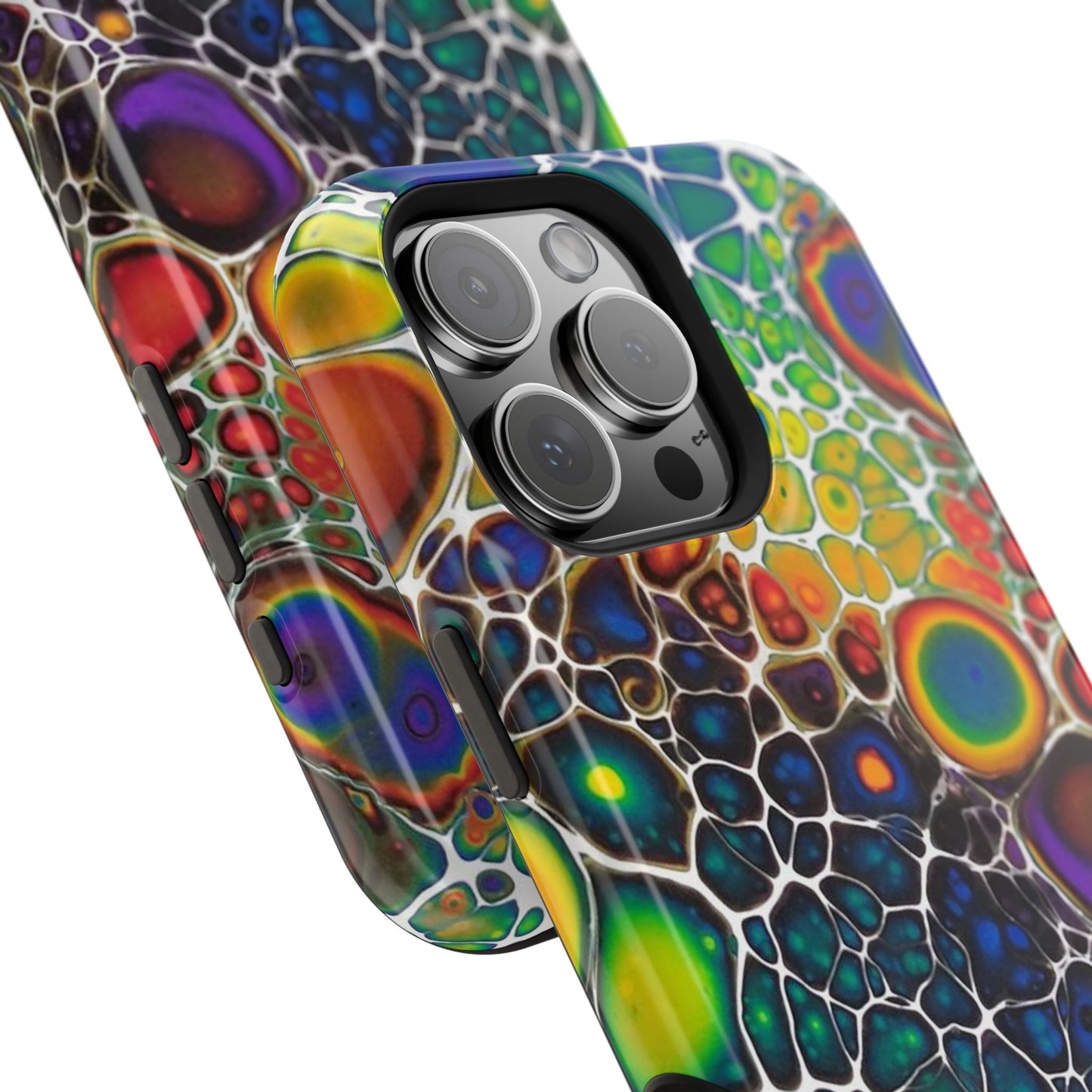 Rainbow Bubbles - iPhone Magnetic Tough Cases