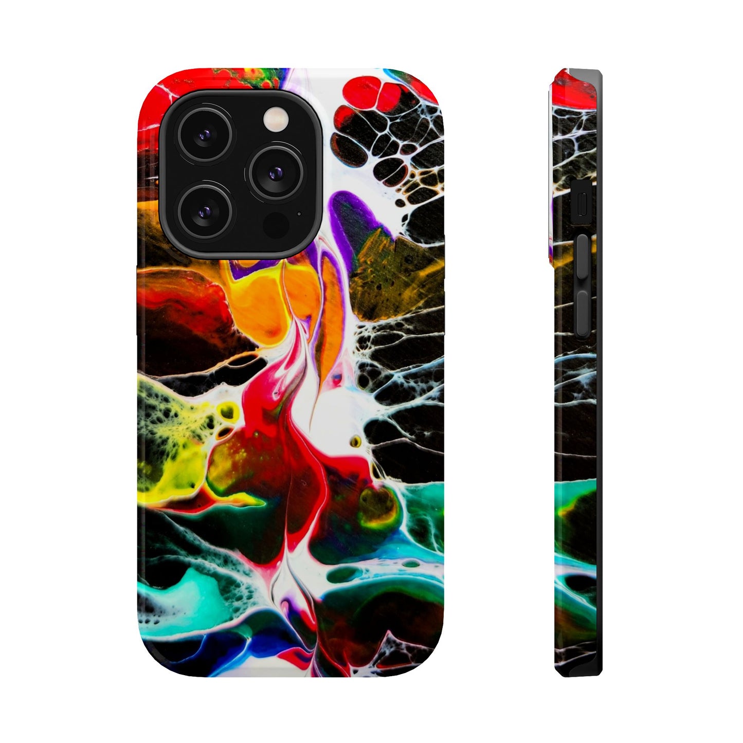 Chromatic Static - iPhone Magnetic Tough Cases