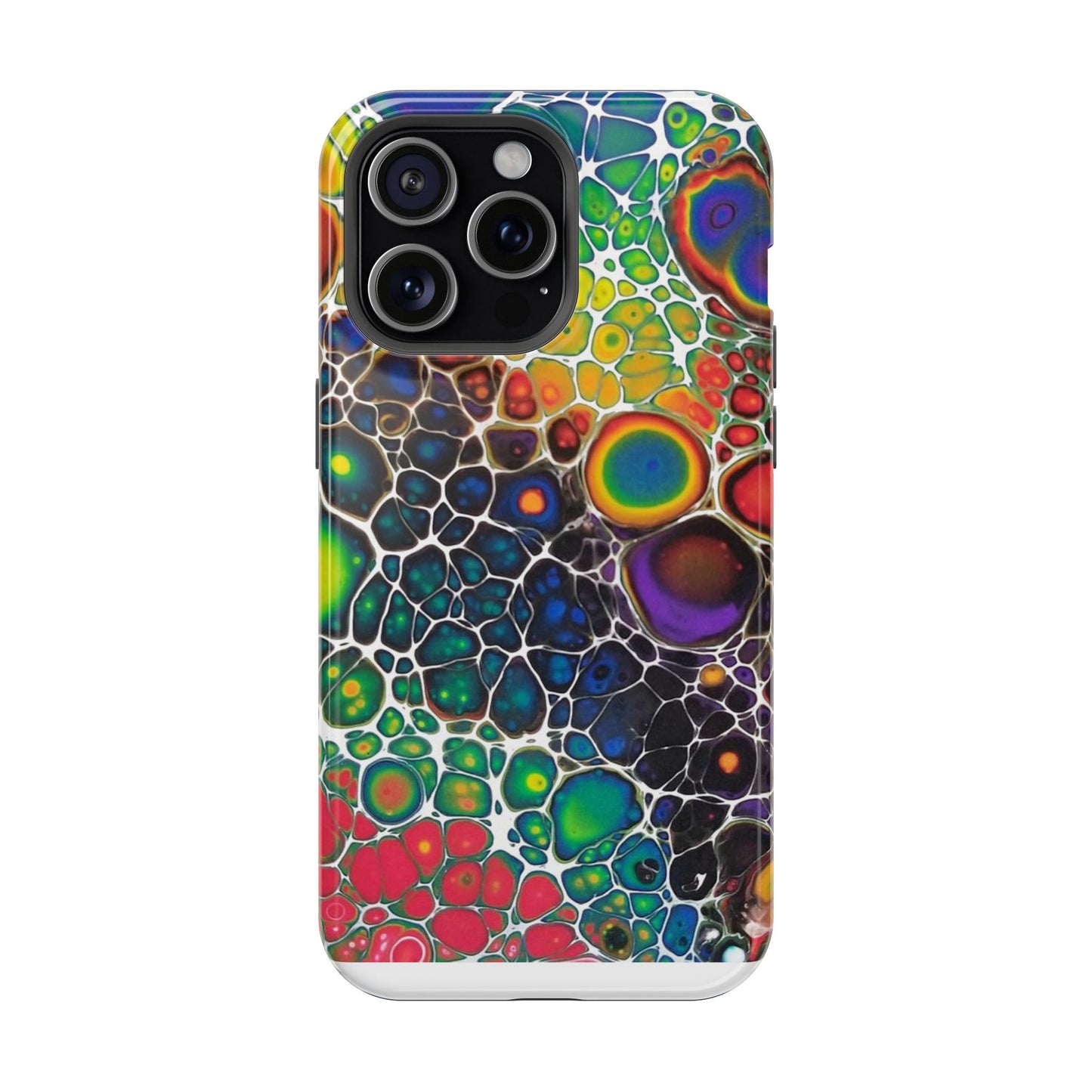 Rainbow Bubbles - iPhone Magnetic Tough Cases