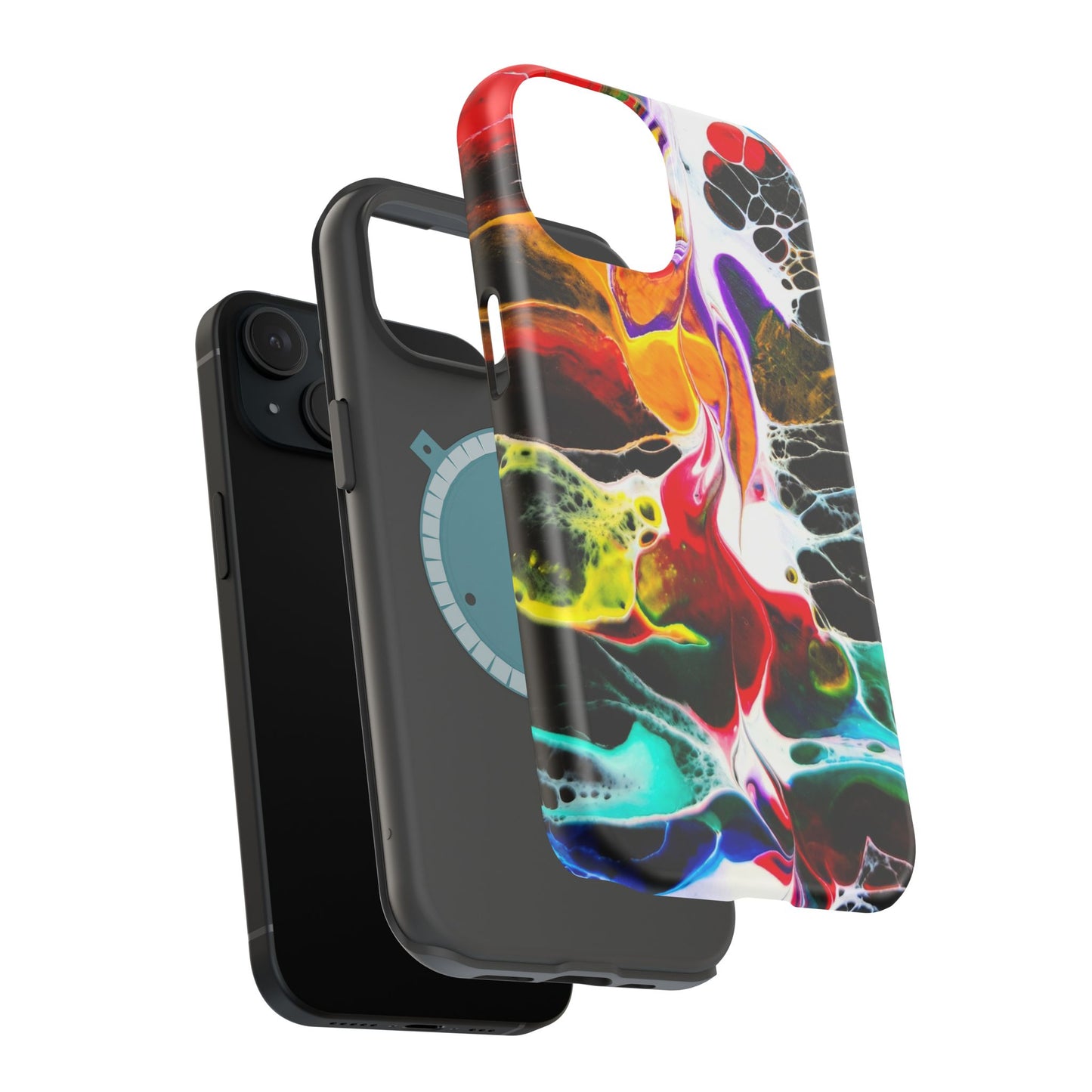 Chromatic Static - iPhone Magnetic Tough Cases
