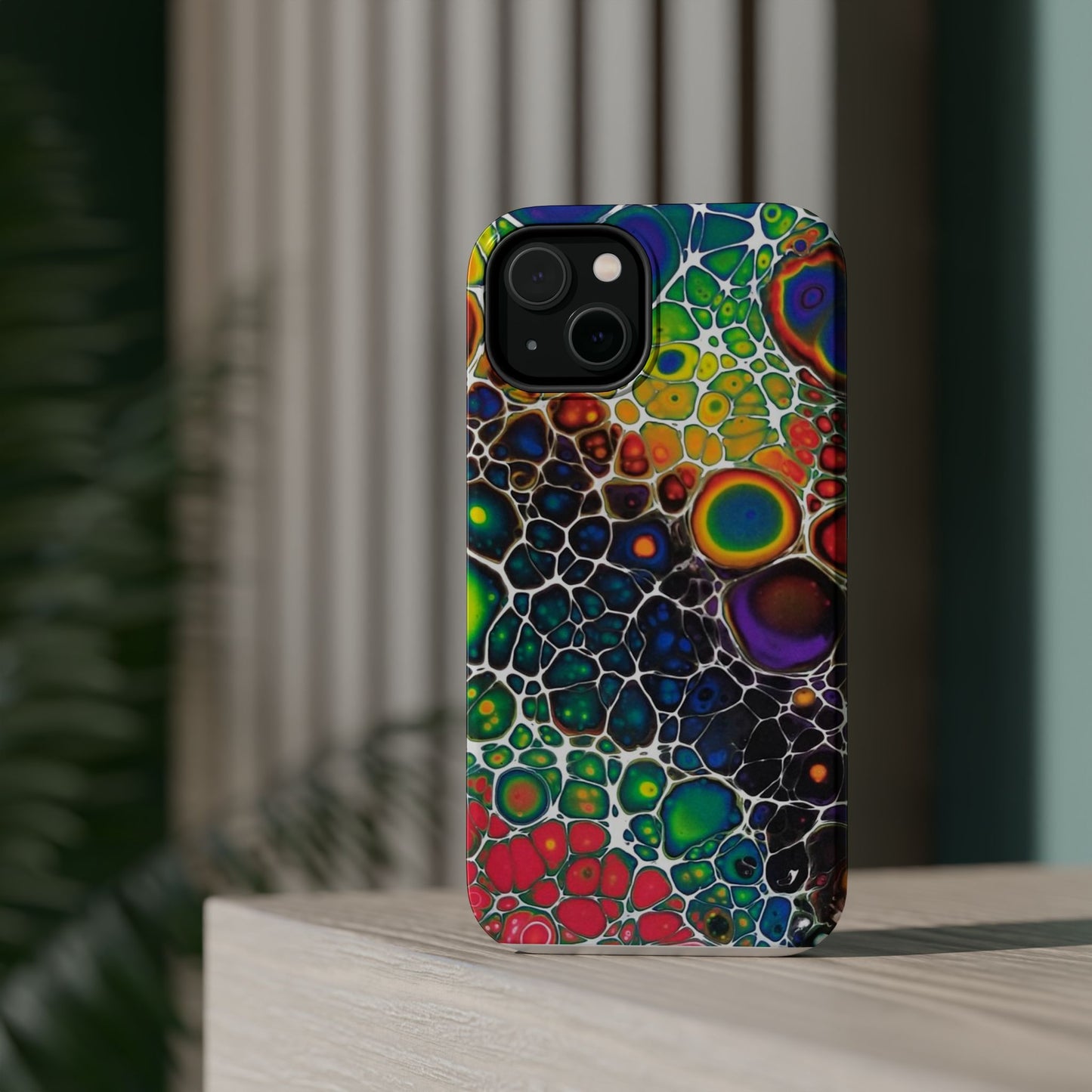 Rainbow Bubbles - iPhone Magnetic Tough Cases