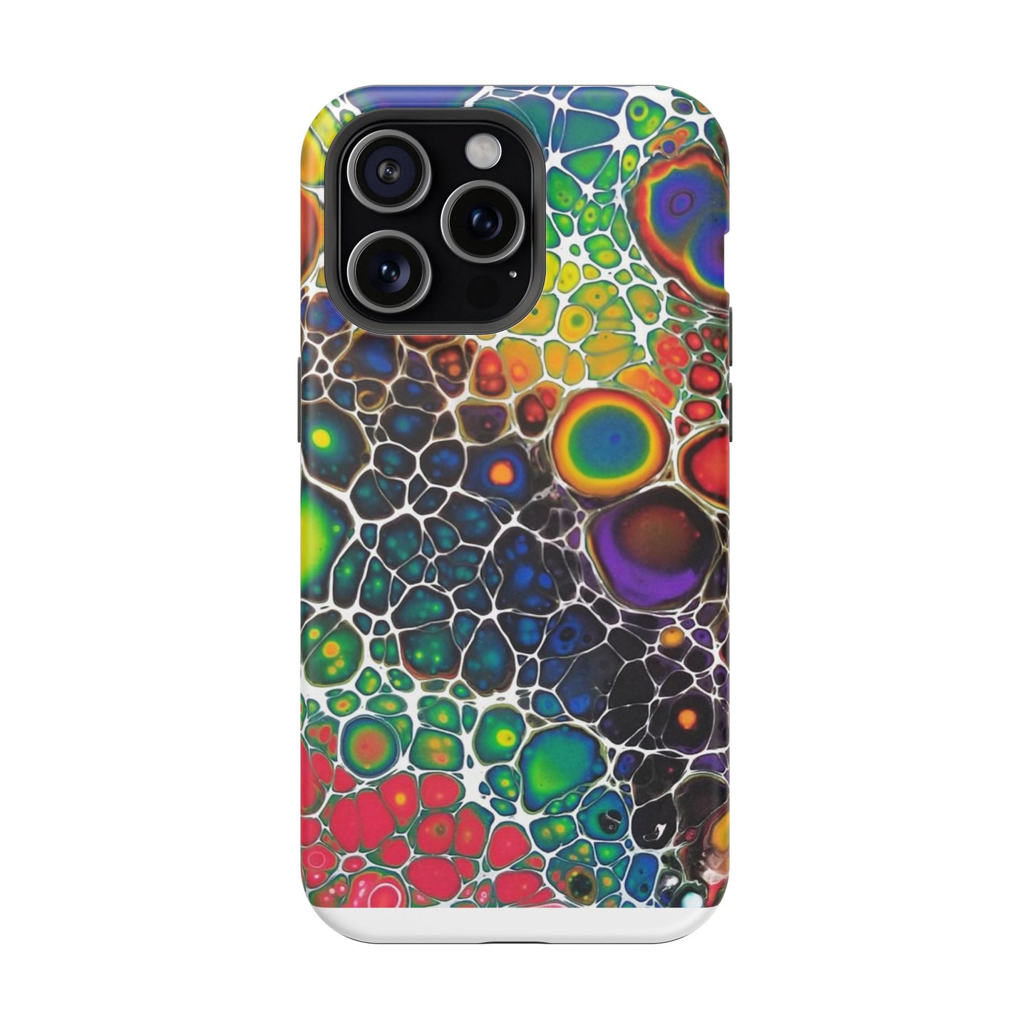 Rainbow Bubbles - iPhone Magnetic Tough Cases