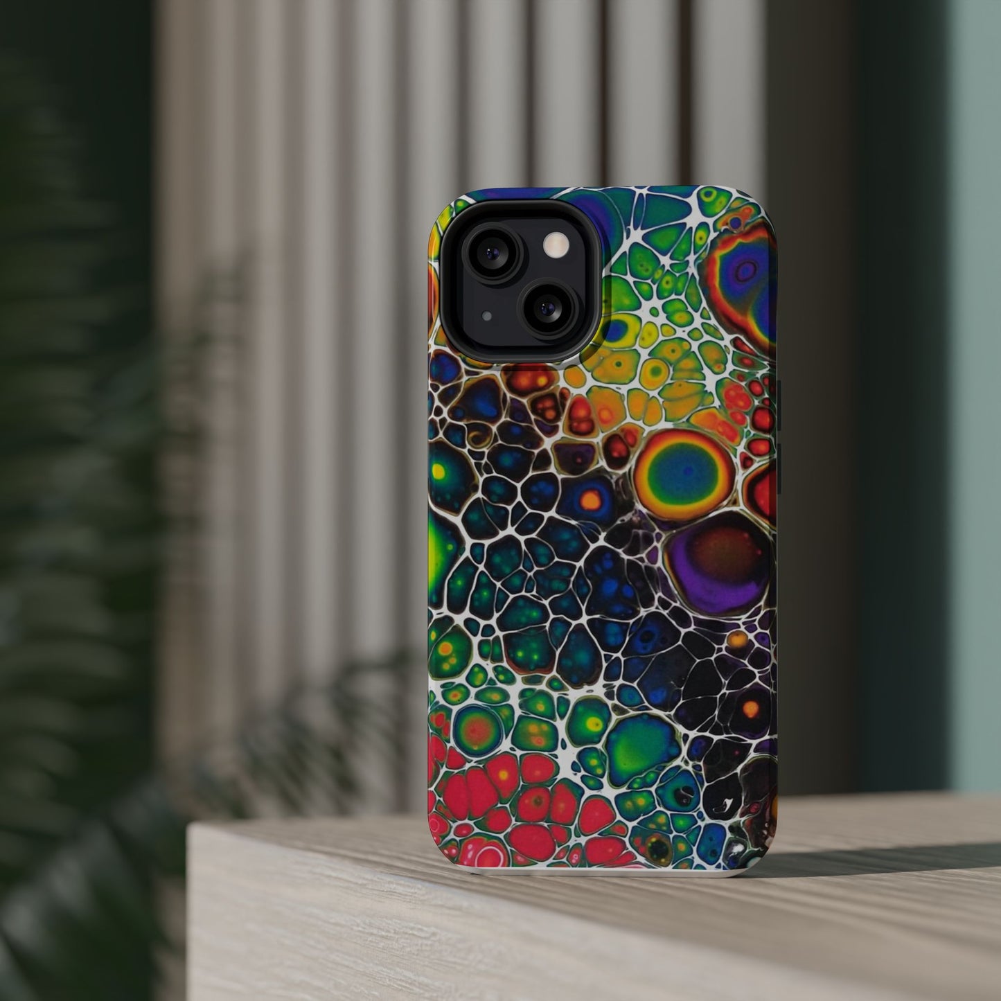 Rainbow Bubbles - iPhone Magnetic Tough Cases
