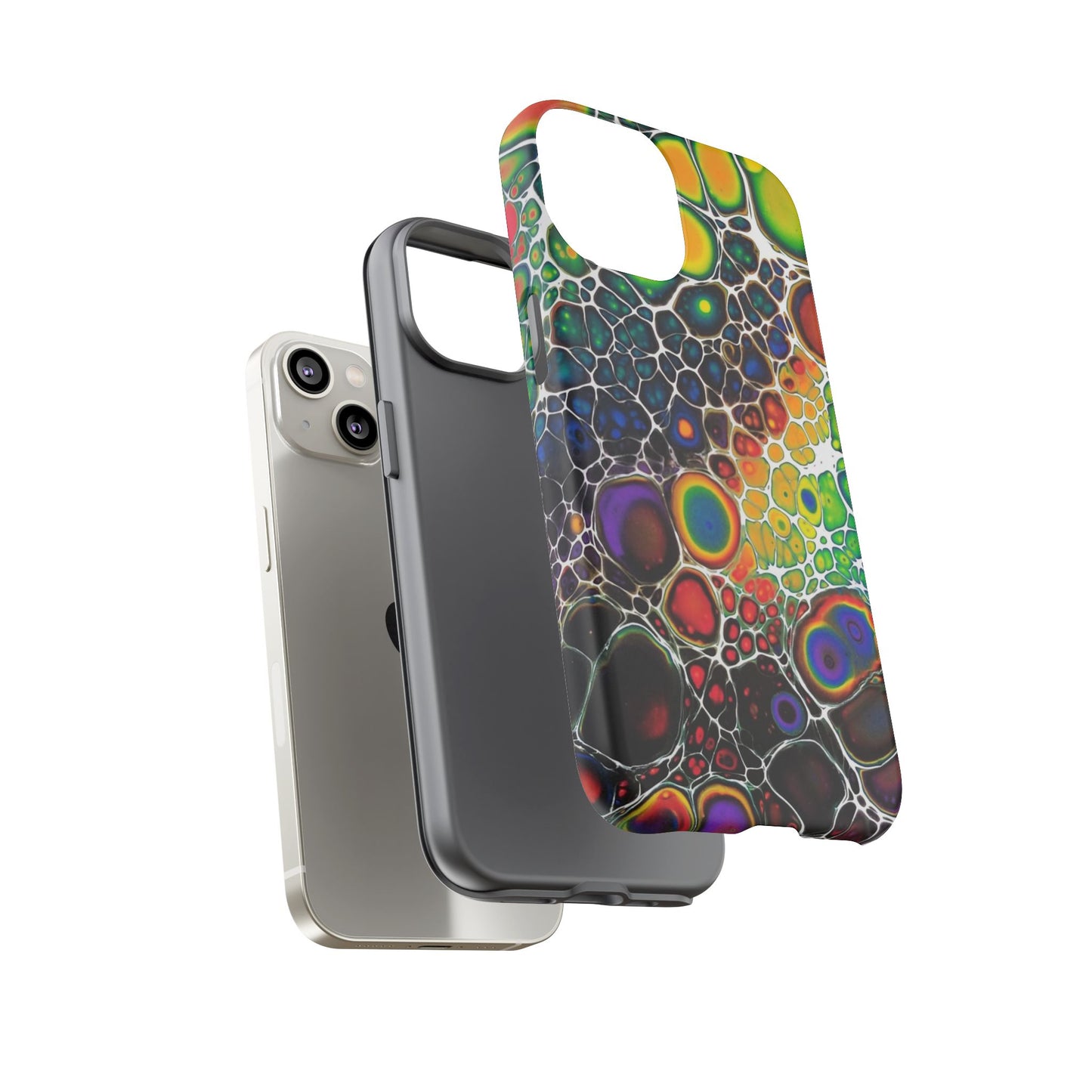Rainbow Bubbles - Tough Cases