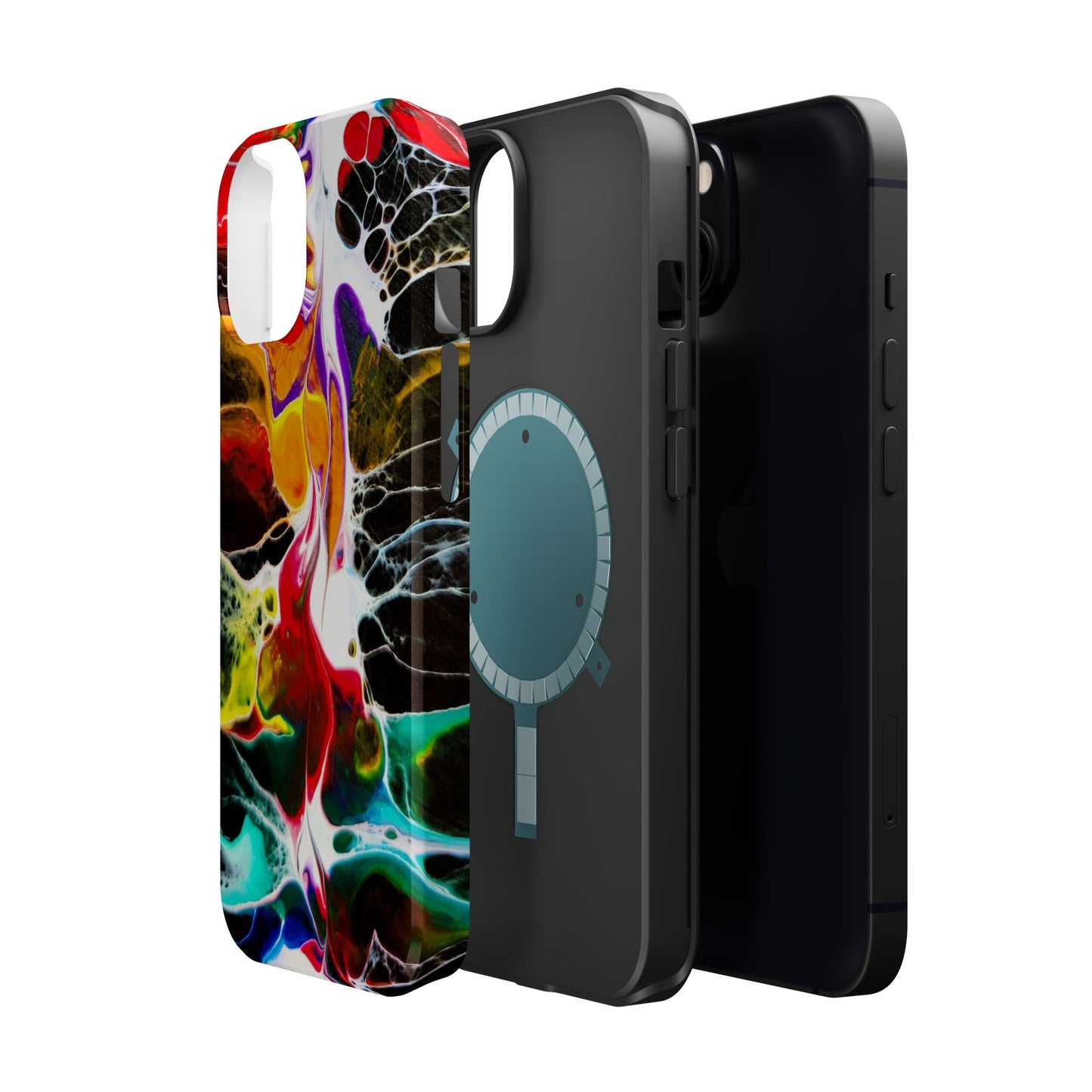 Chromatic Static - iPhone Magnetic Tough Cases